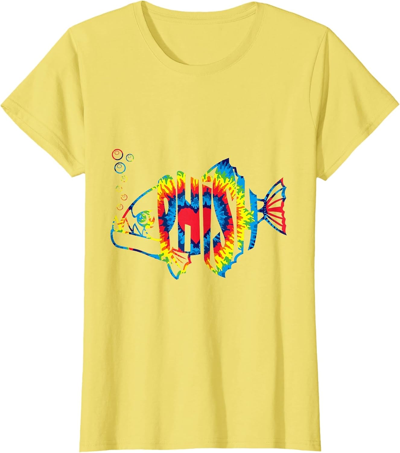 Colorful Phish-Jam, Tie-Dye for Fisherman, Fish Outfits