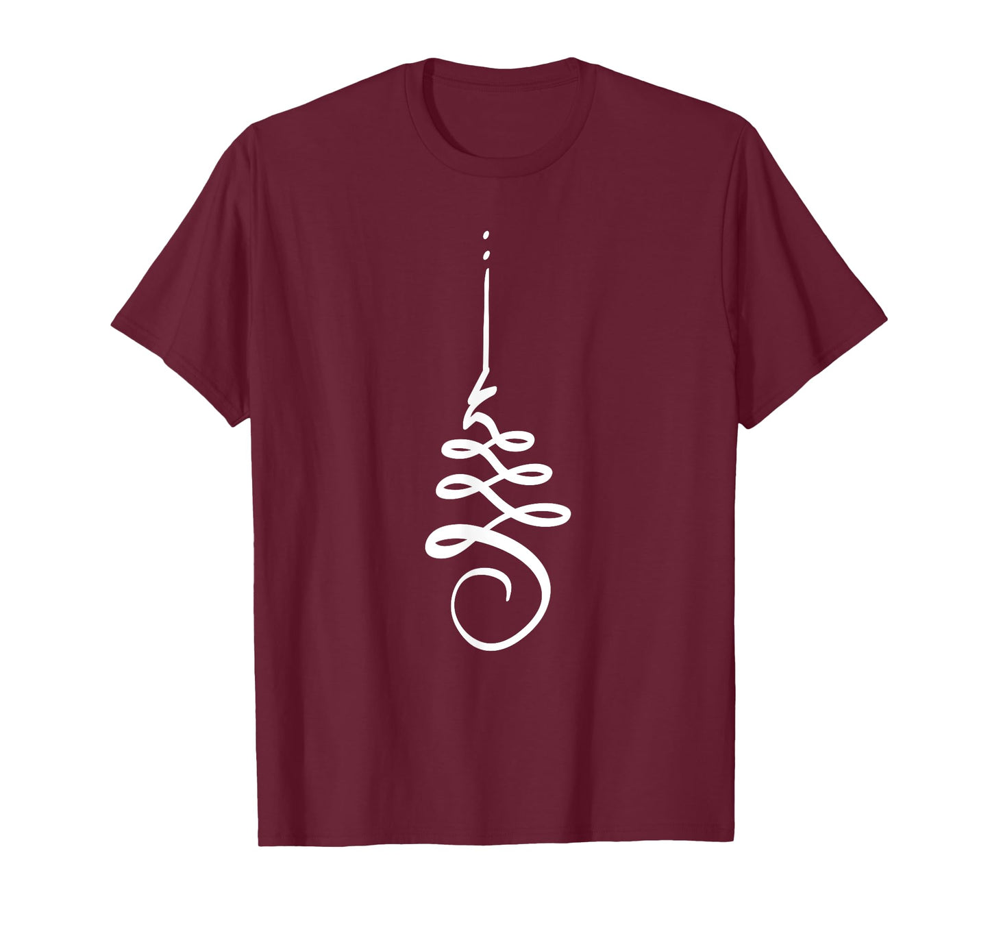 Unalome Spiral T-Shirt T-Shirt