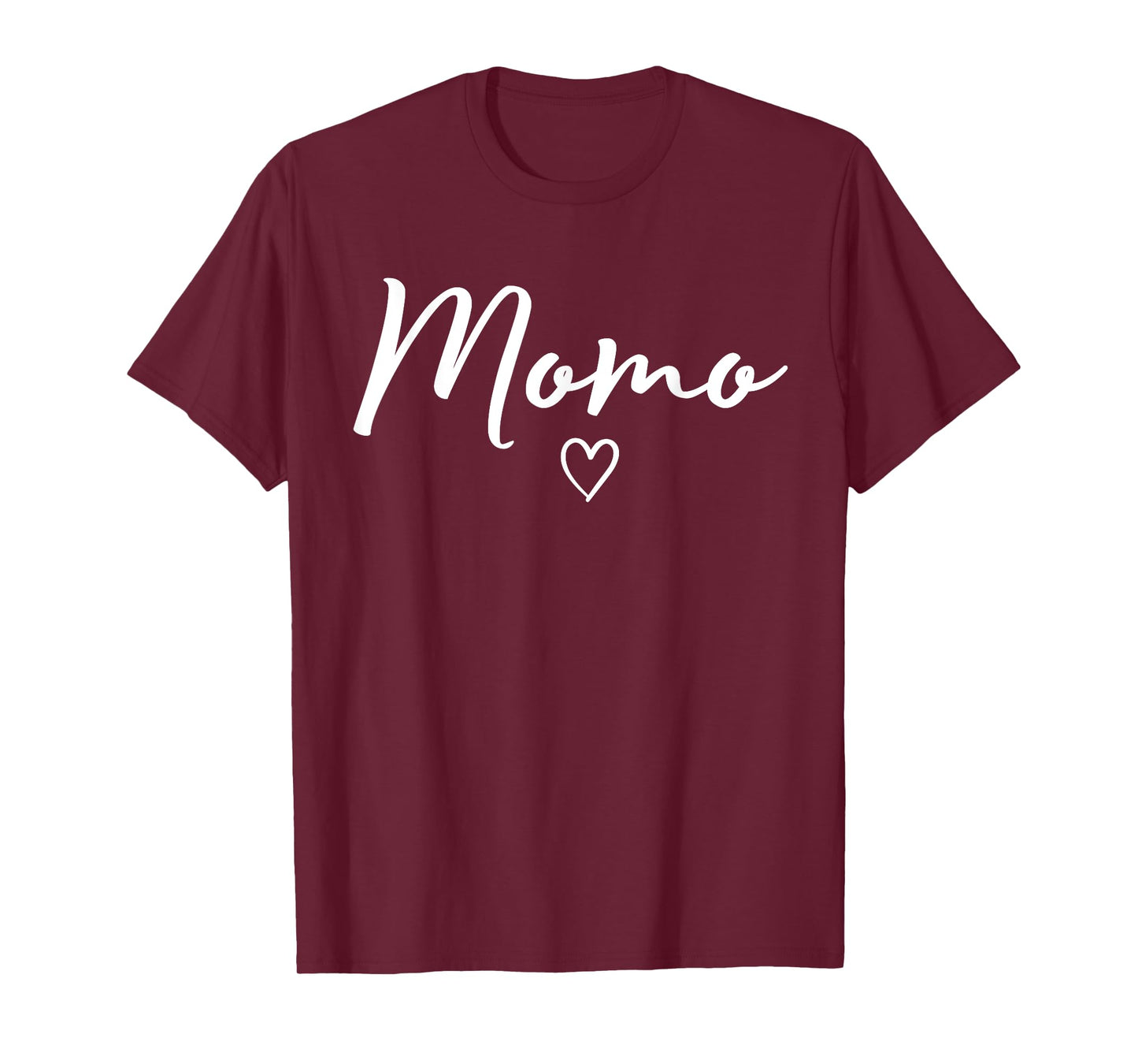 Momo Gifts For Women Grandma Heart Mother's Day Momo T-Shirt