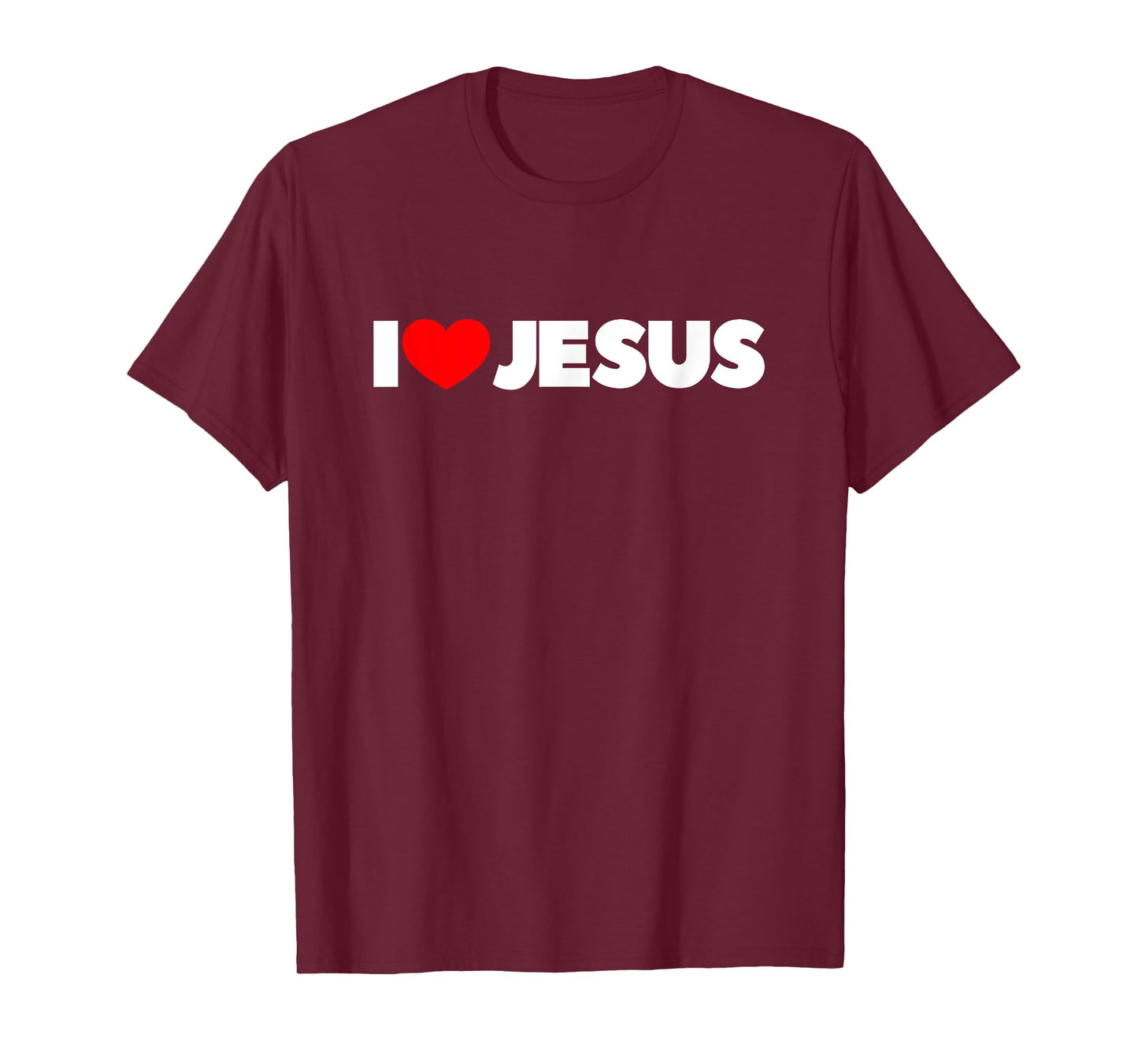 I Love (Heart) Jesus T-Shirt T-Shirt