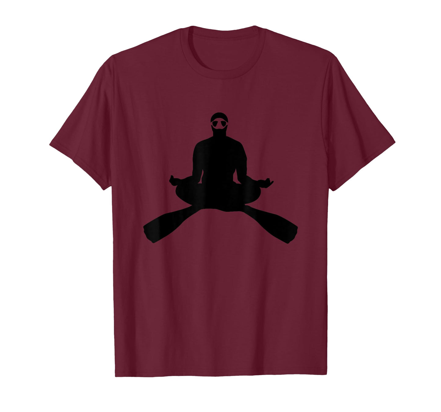 Meditating FreeDiver T-Shirt Freediving Tee T-Shirt