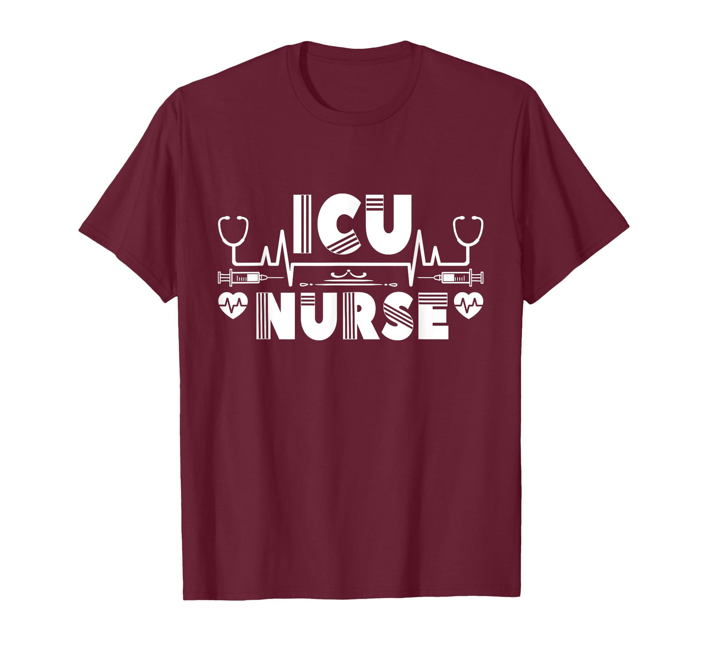 Icu Nurse Hospital Intensive Care Ice Nursing T-Shirt