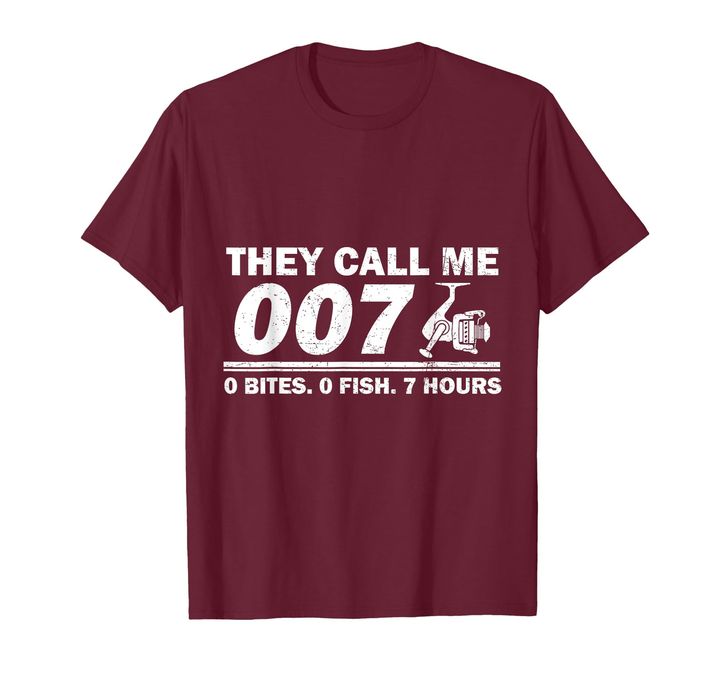 They Call Me 007 Fisherman Funny Fish Lover Fishing Joke T-Shirt
