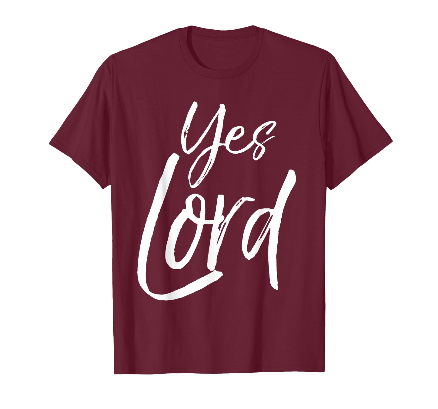 Yes Lord Shirt Vintage Amen Bold Cool Christian Tee T-Shirt