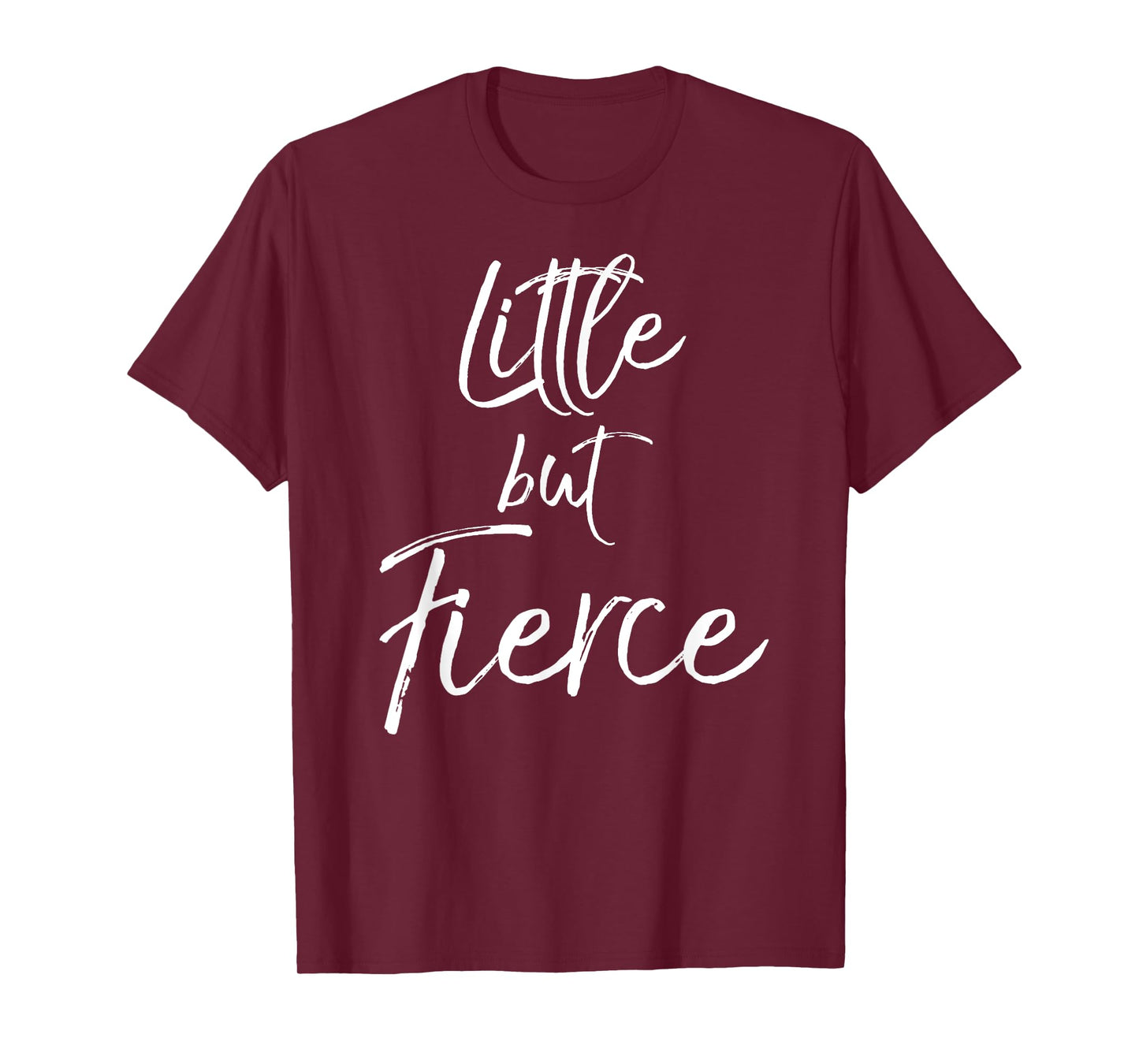 Little But Fierce Shirt for Women Cute Workout T-Shirt Girls T-Shirt