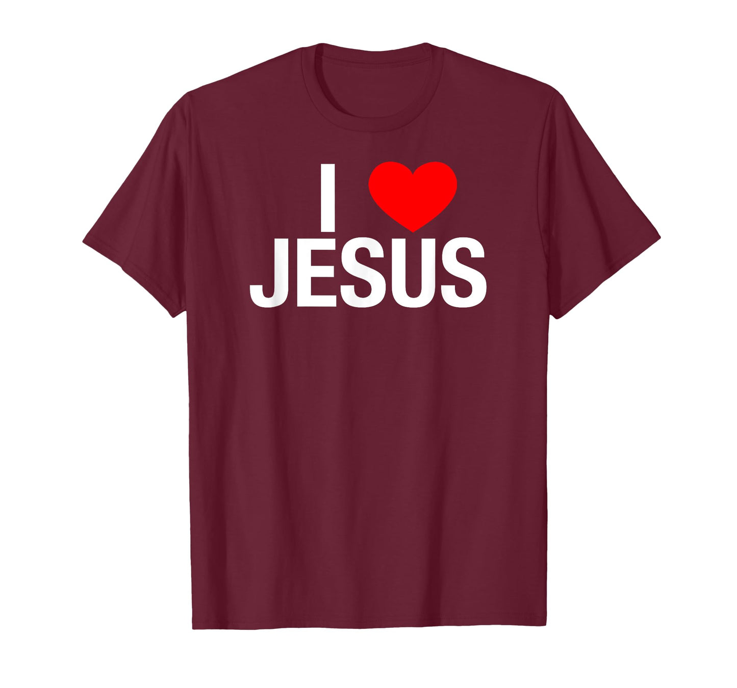 I Love Jesus - I Heart Jesus T Shirt T-Shirt