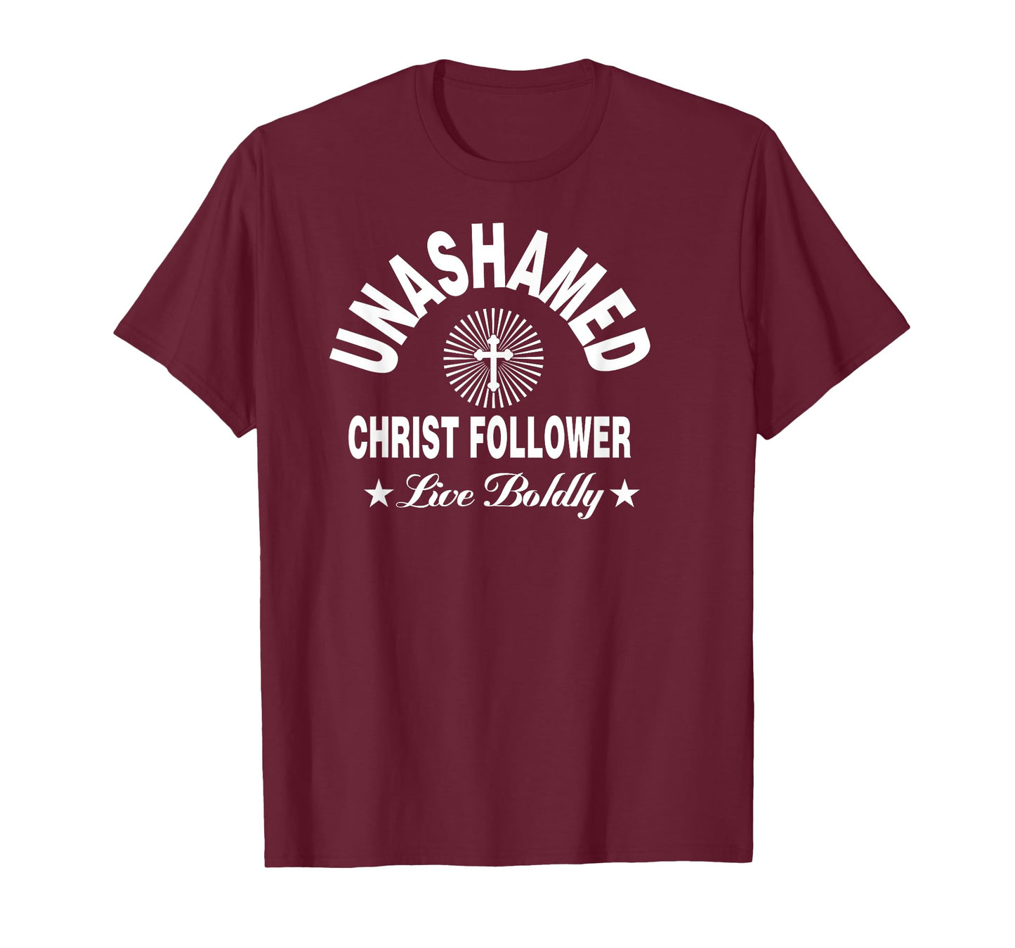 Unashamed Christ Follower Jesus Christian t-shirt