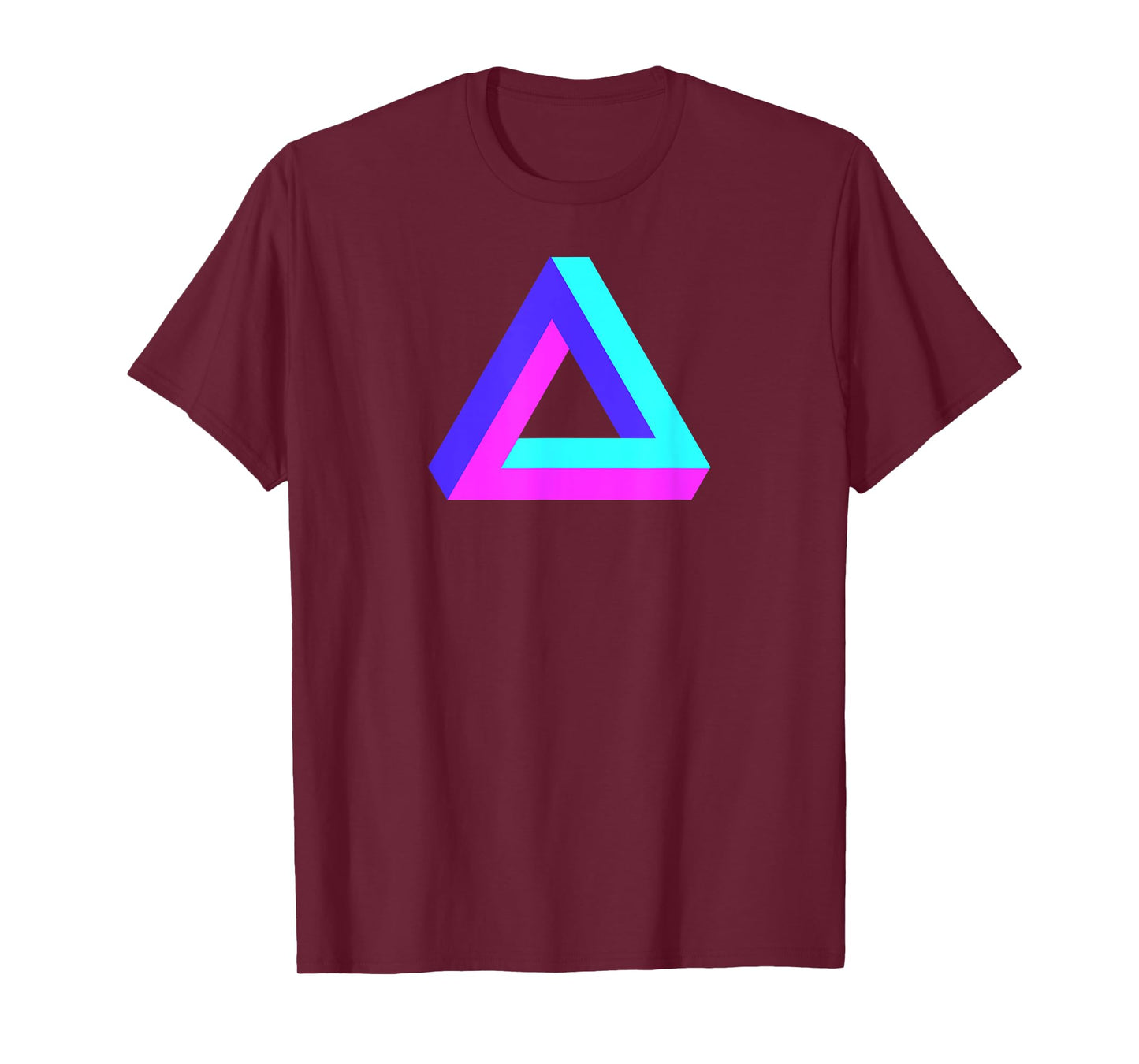 Sacred Geometry Shirt - Geometric Penrose Triangle T Shirt T-Shirt