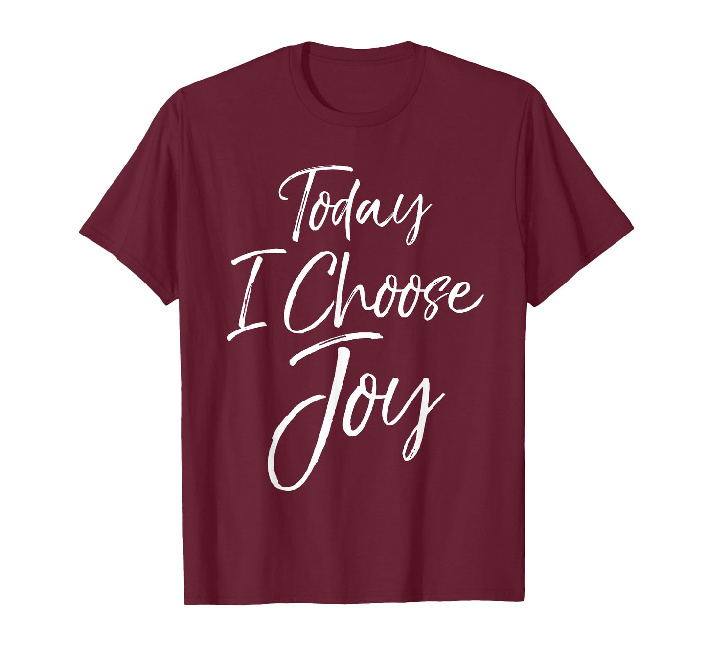 Today I Choose Joy Shirt Vintage Cool Bold Christian Tee T-Shirt