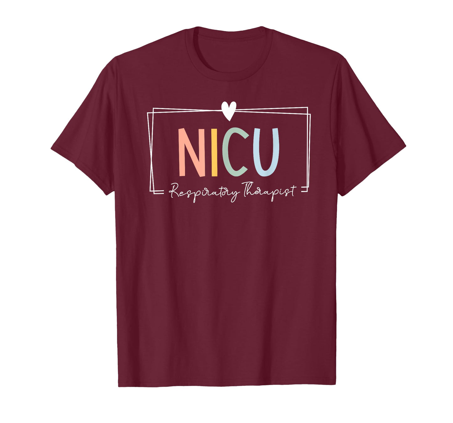 NICU Respiratory Therapist NICU RT ICU Neonatal Tiny Humans T-Shirt