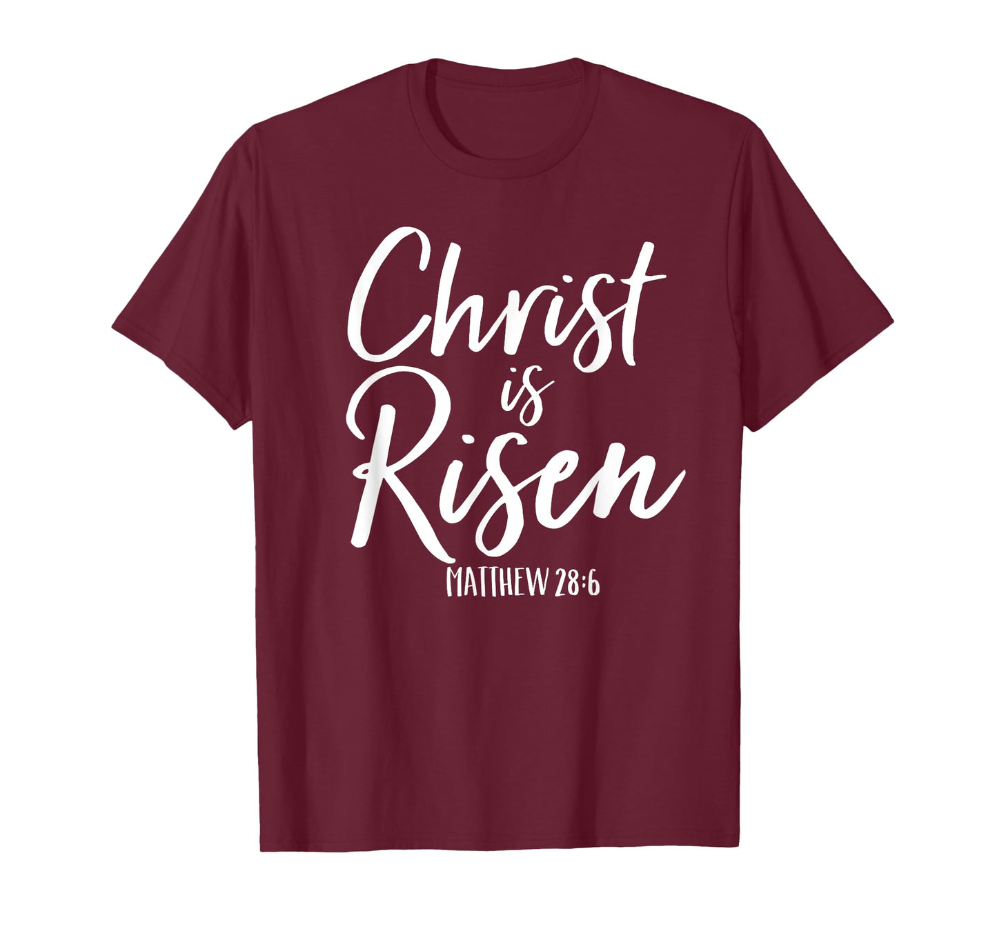 Christ Is Risen Shirt Matthew 28:6 Easter King of Kings Tee T-Shirt
