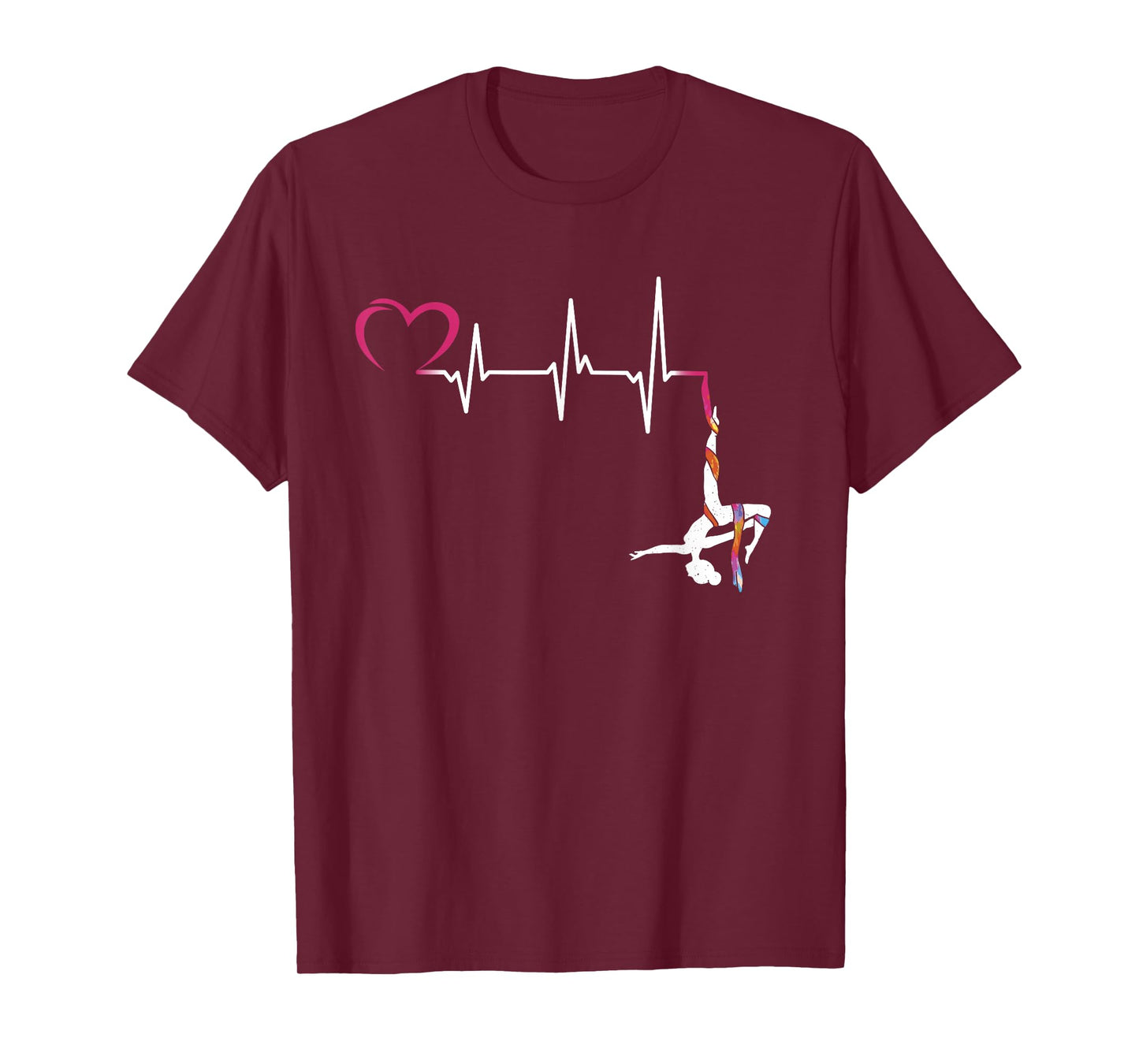 Aerialist Heartbeat - Aerial silk Circus Aerialist T-Shirt