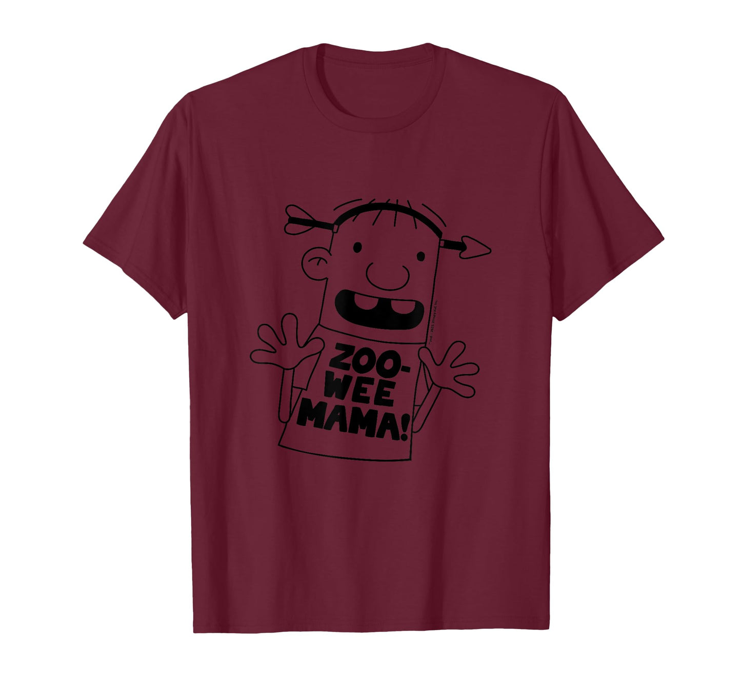 Diary of a Wimpy Kid Rowley Zoo-Wee Mama Big Face T-Shirt