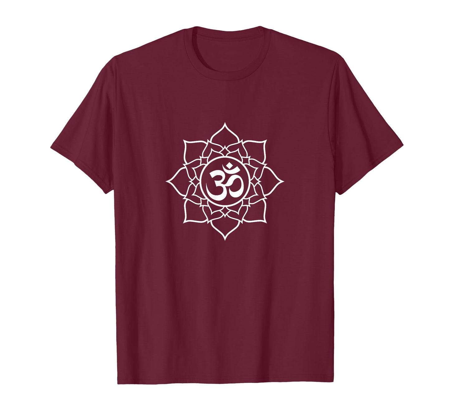 Lotus Ohm / Om Symbol Yoga Beginners Meditation Design T-Shirt