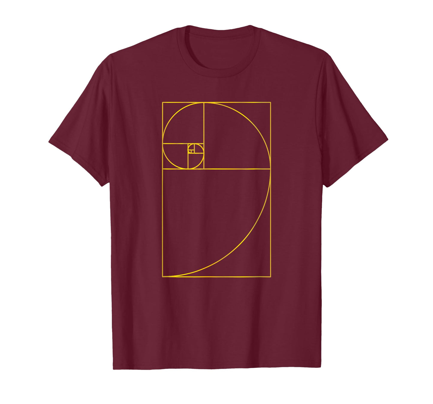 Fibonacci Sequence Golden Ratio Rule TShirt Number Fib Think T-Shirt