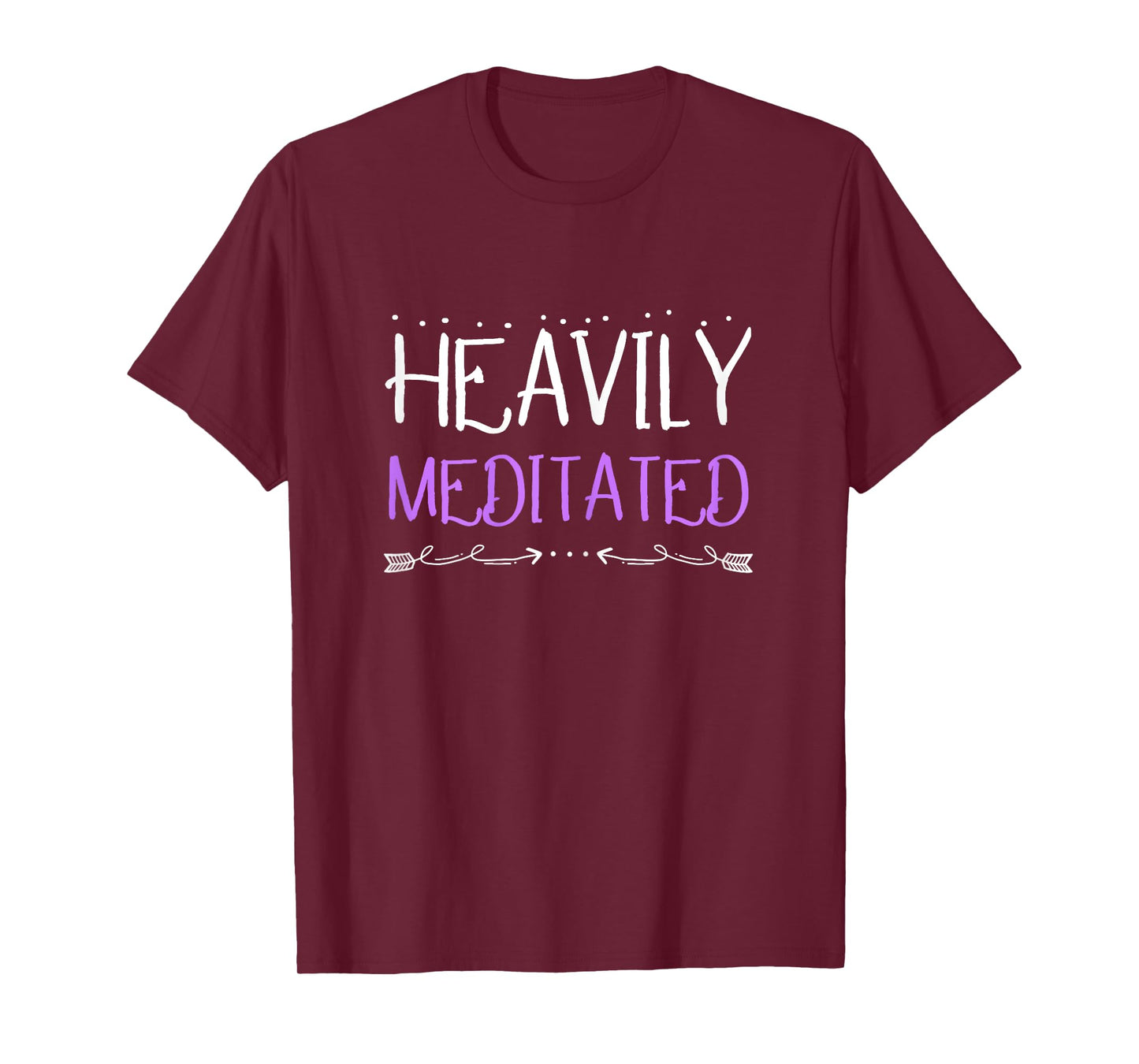 Heavily Meditated TShirt Relax Yoga Meditation T-Shirt