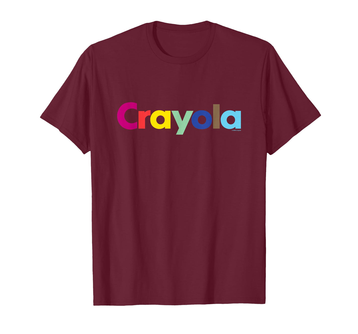 Crayola 2025 Limited Edition Multicolor Letters Logo T-Shirt