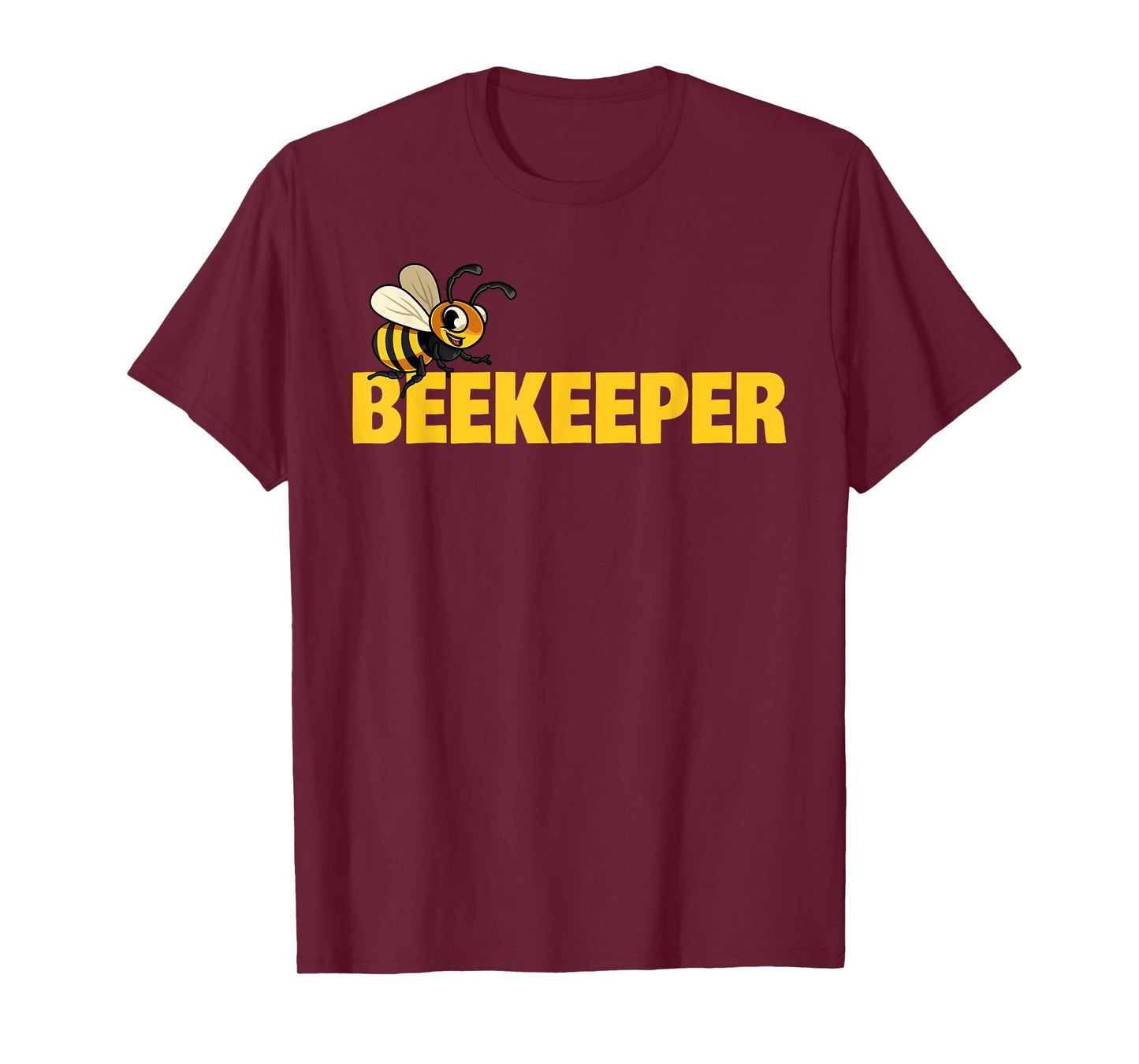 Beekeeper Funny Honeybee Beekeeping Bee Farming Enthusiasts T-Shirt