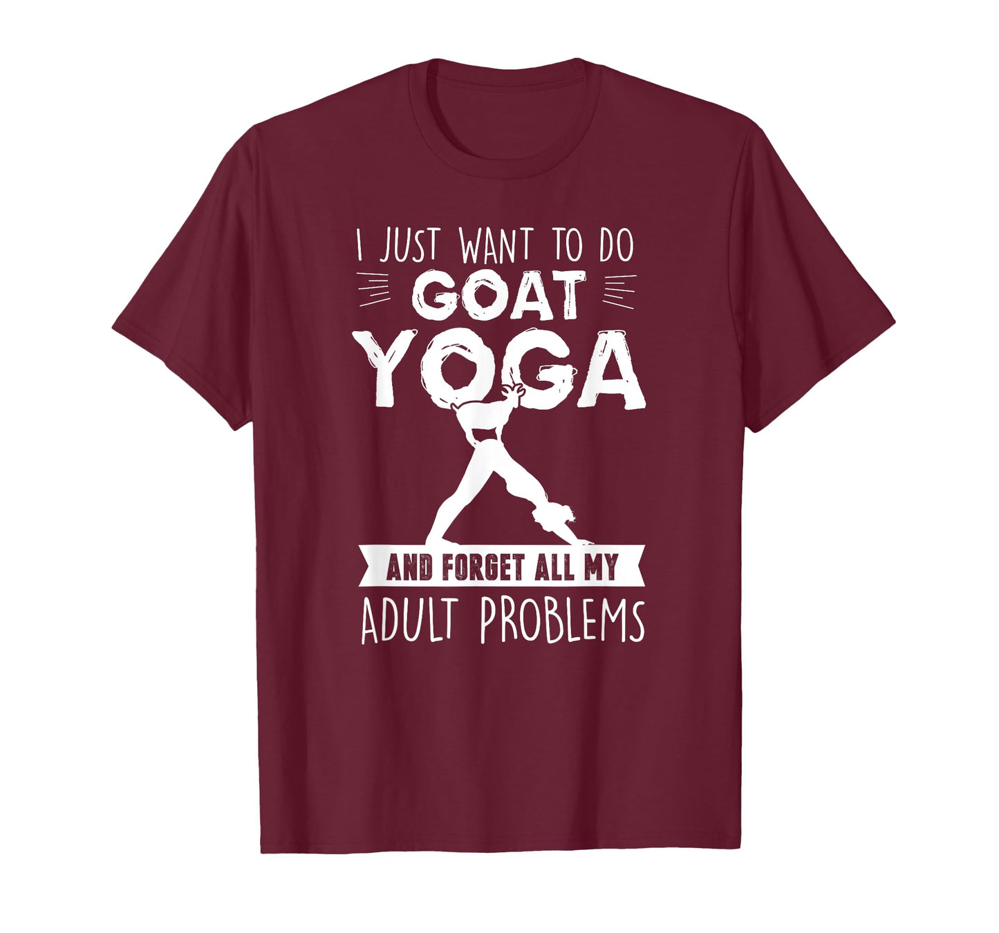Funny Goat Yoga tshirt - Spiritual Cuteness T-Shirt