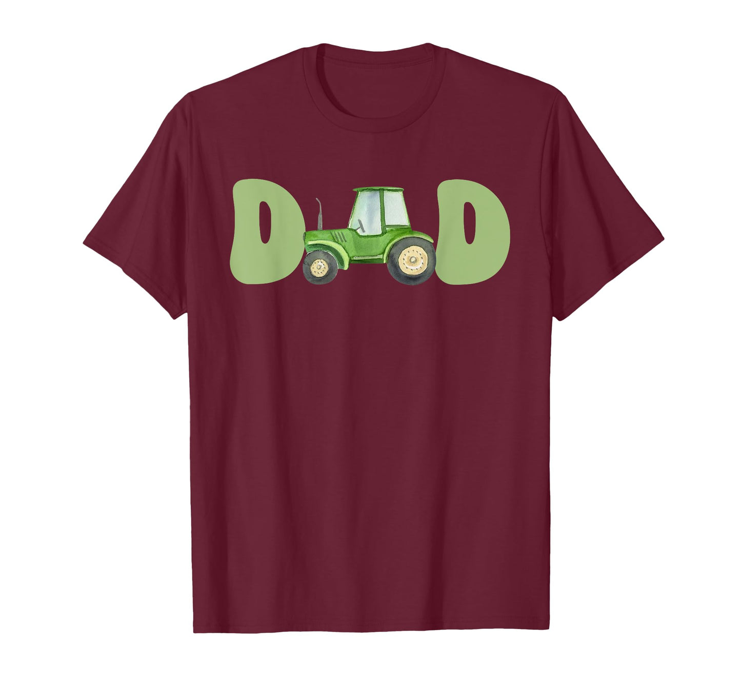 Dad of The Birthday Boy Tractors Farm Trucks Farmer Family T-Shirt