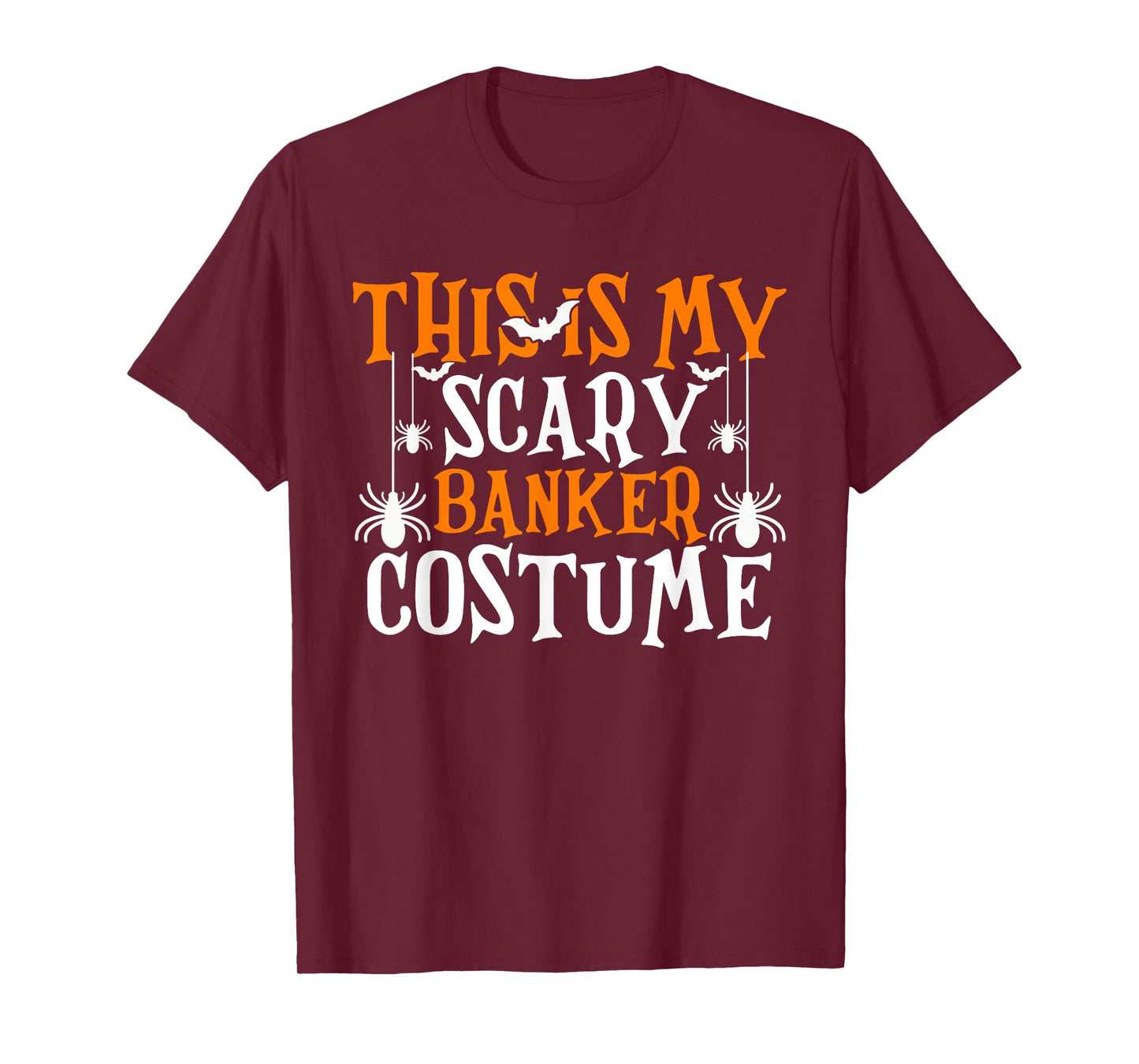 This Is My Scary Banker Costume Funny Halloween T-Shirt