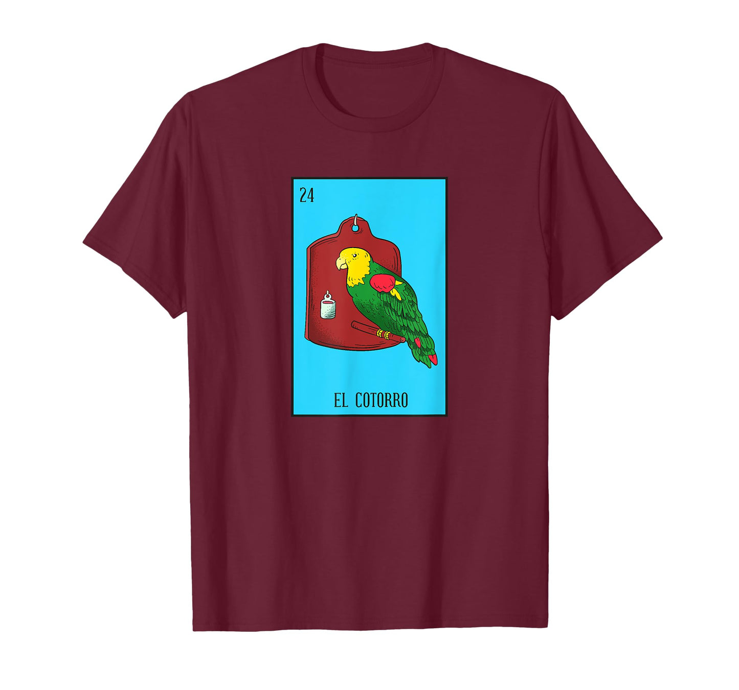 Mexican Lottery El Cotorro The Parrot Game of Mexico T-Shirt