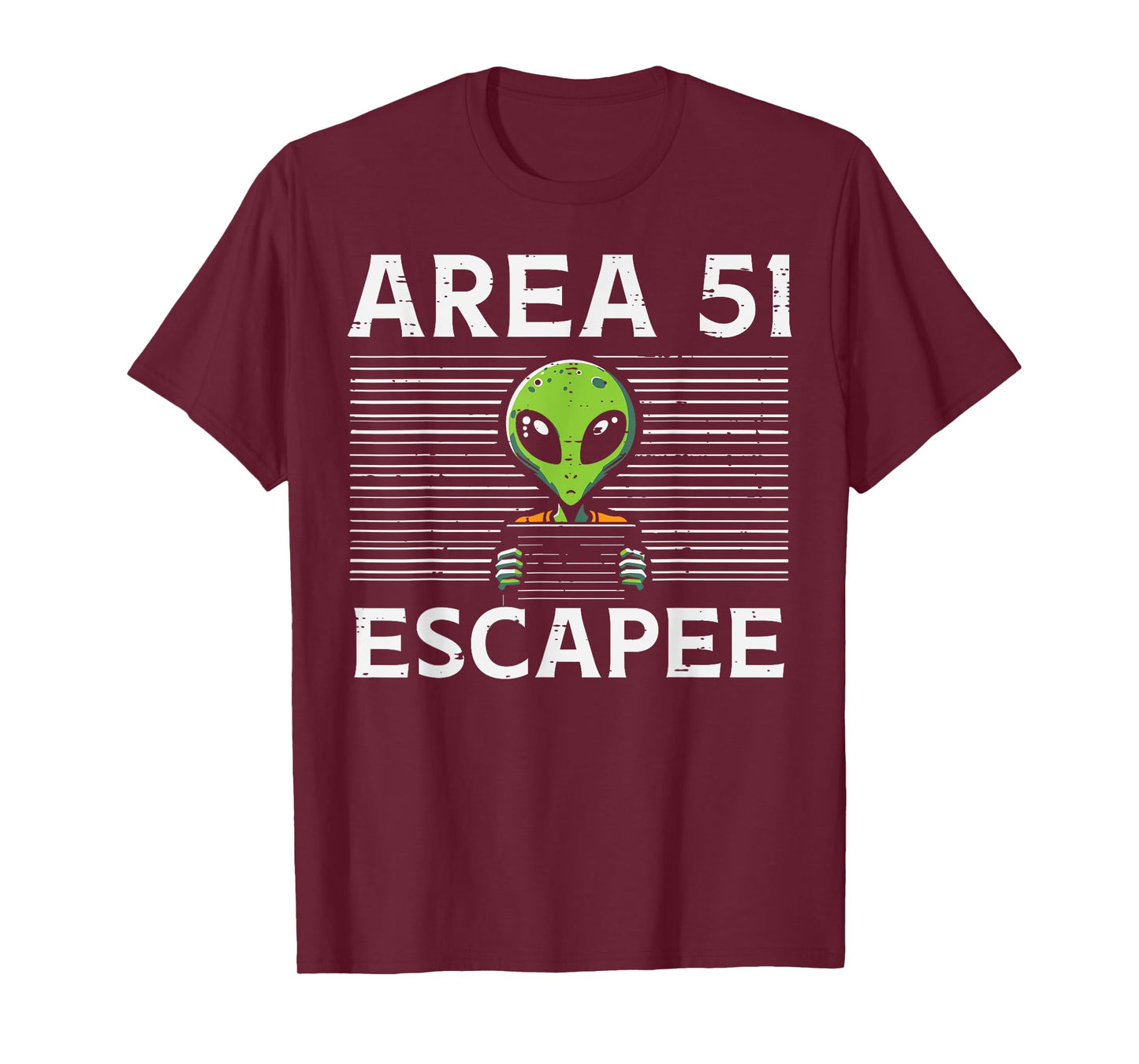 Alien Area 51 Escapee Funny Costume Ufo Men Boys Kids Women T-Shirt