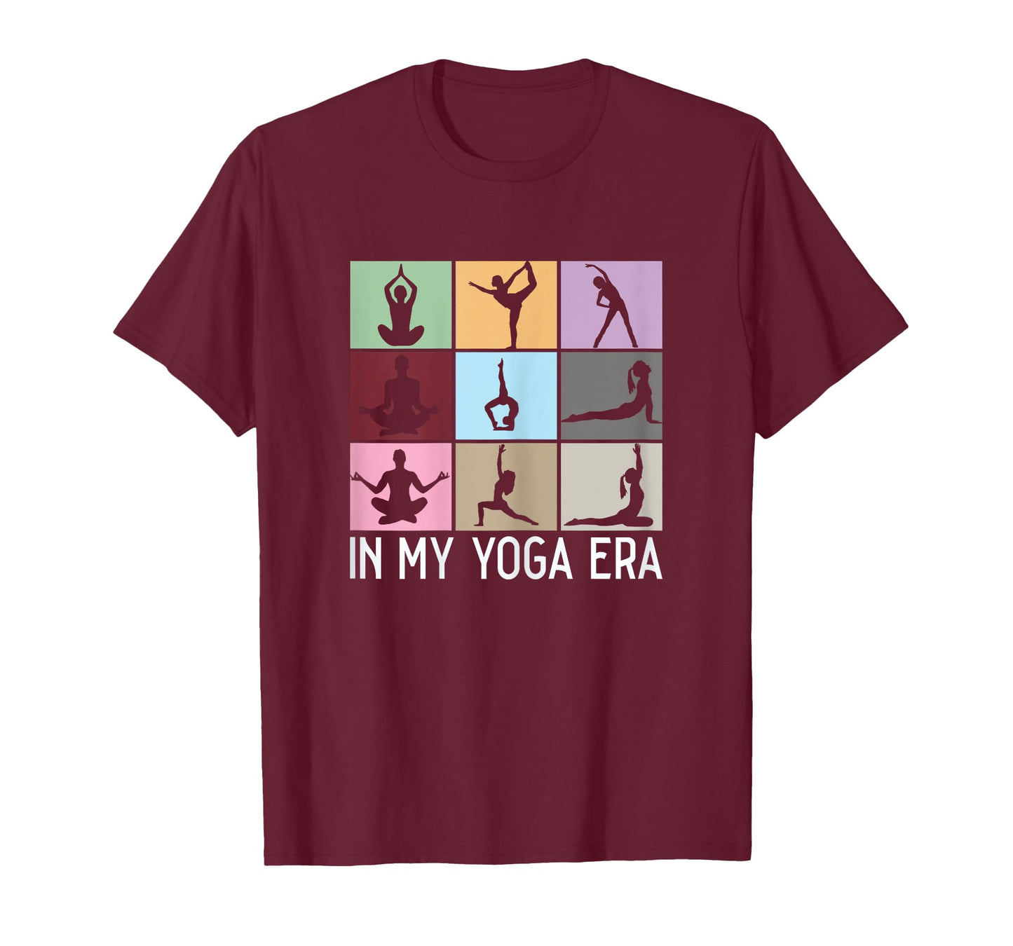 In My Yoga Era funny Girls Yoga Yogi Mom Meditation Namaste T-Shirt
