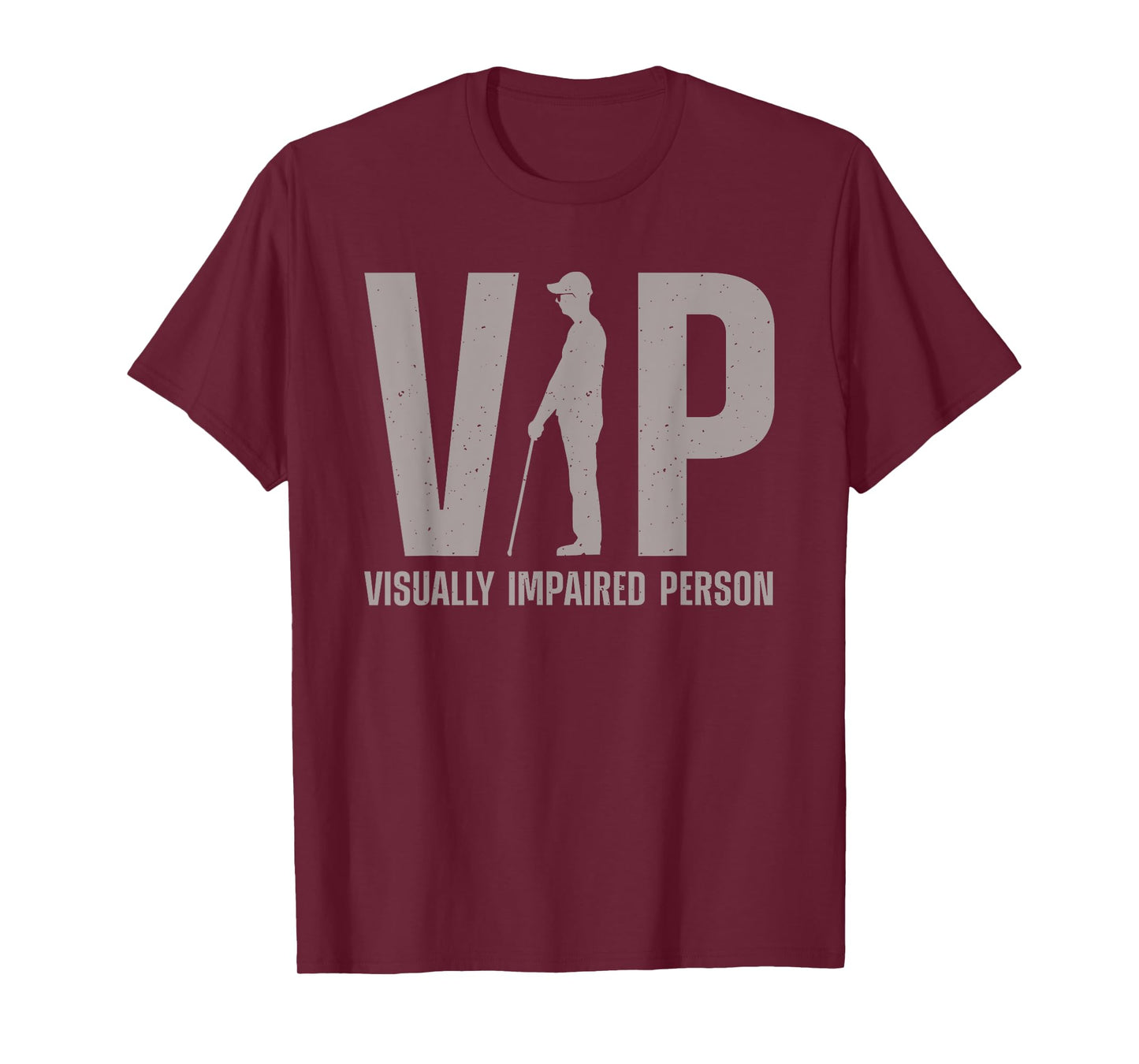 Visually Impaired Art for Men Women Blind Vision Impaired T-Shirt