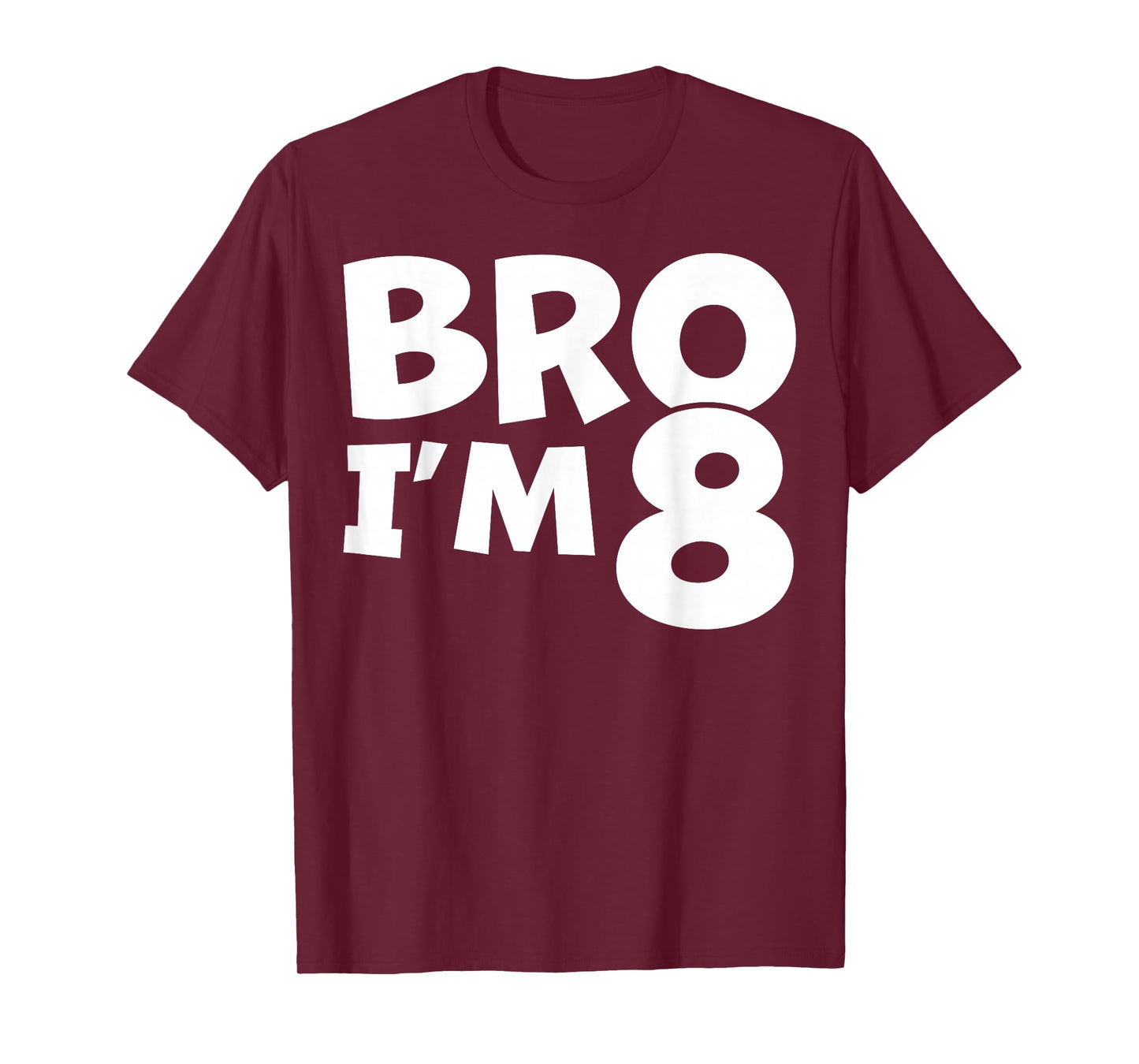 8 Year Old BDay Decorations Son Boy 8yr 8th Birthday T-Shirt