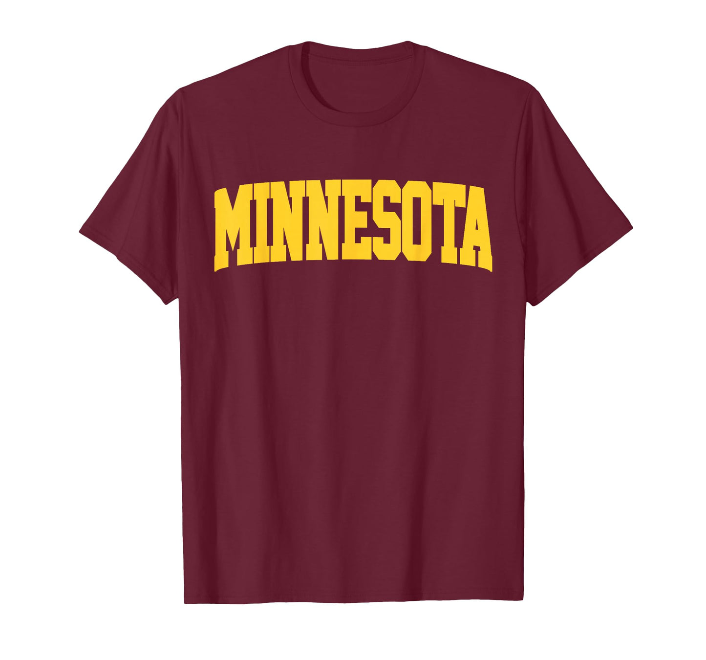 Retro Minnesota Tee Vintage Minnesota Maroon Gold Throwback T-Shirt