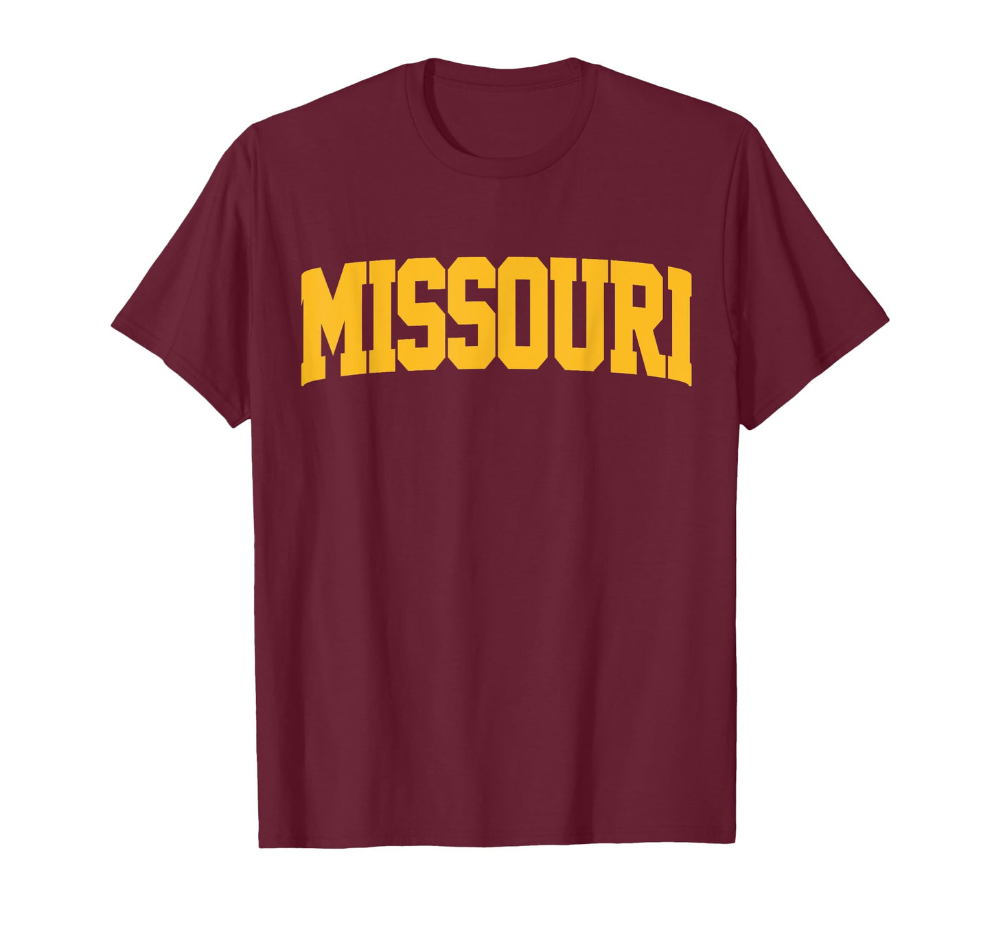 Retro Missouri Tee Vintage Missouri Black Gold Fun Throwback T-Shirt