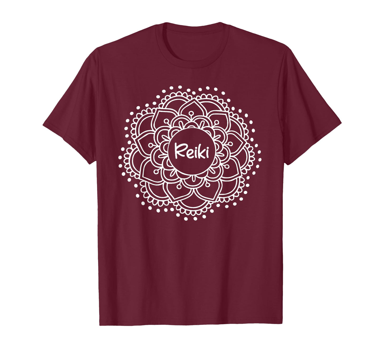 Reiki Mandala T-shirt. Inspirational Yoga Tee T-Shirt