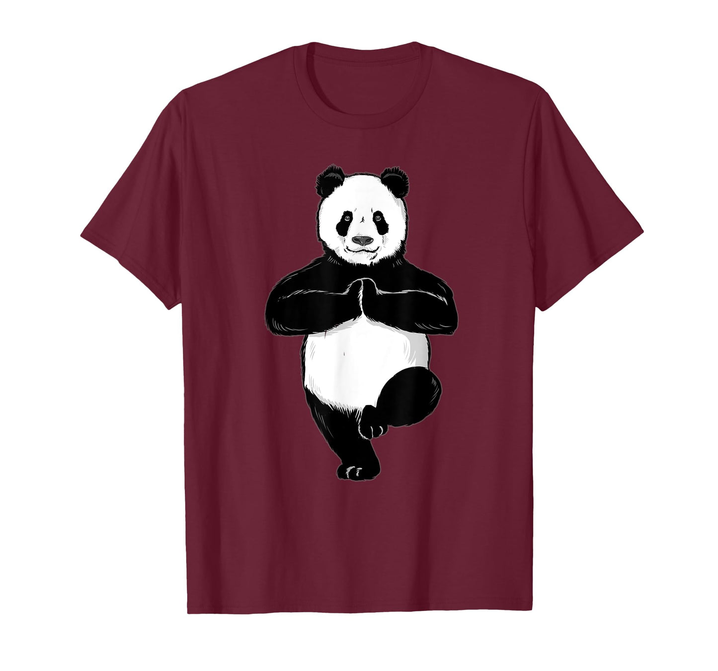 The Mountain Funny Spiritual Yoga Panda Kids Adults T-Shirt