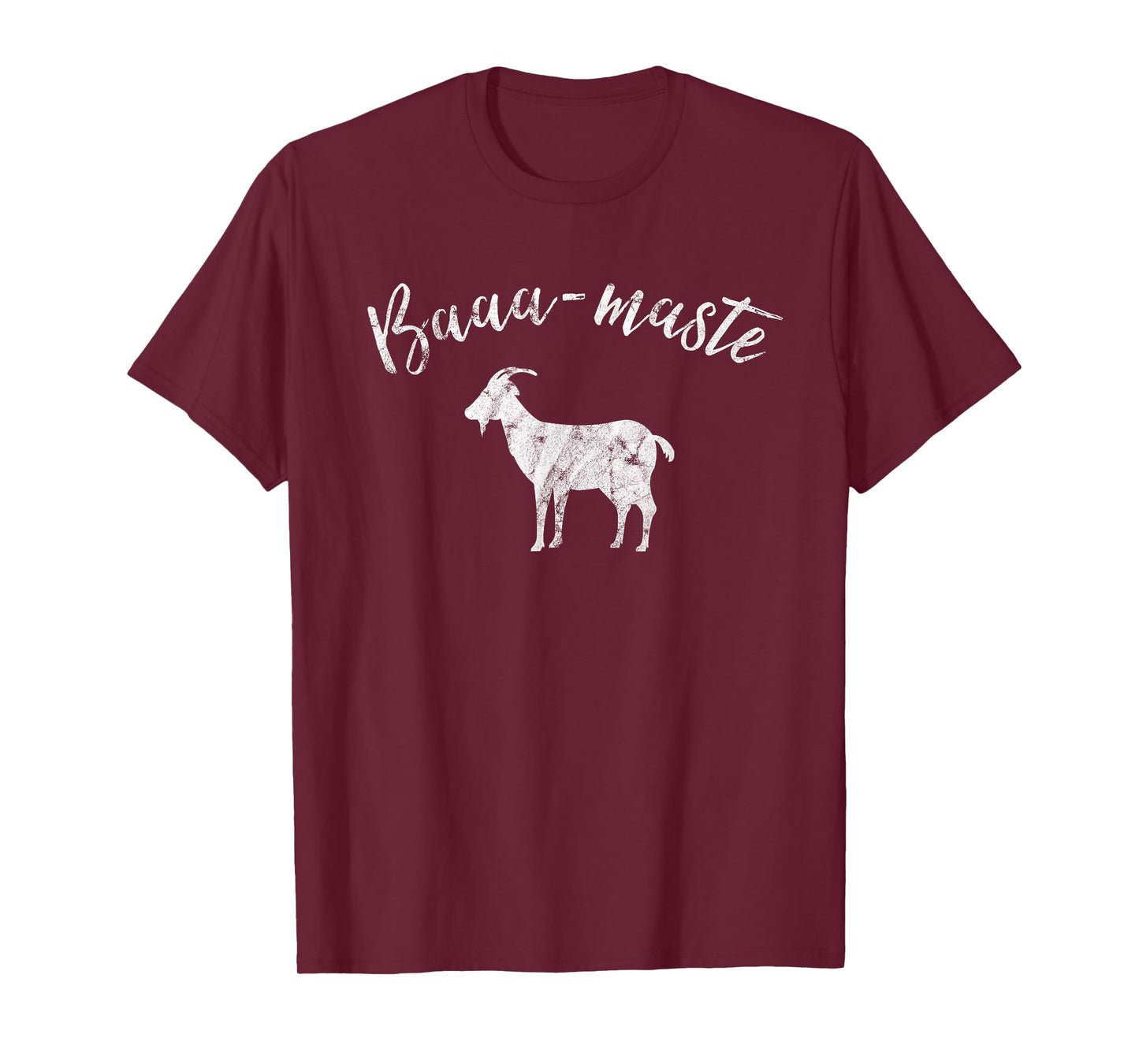 Baaa-Maste Goat Yoga T Shirt