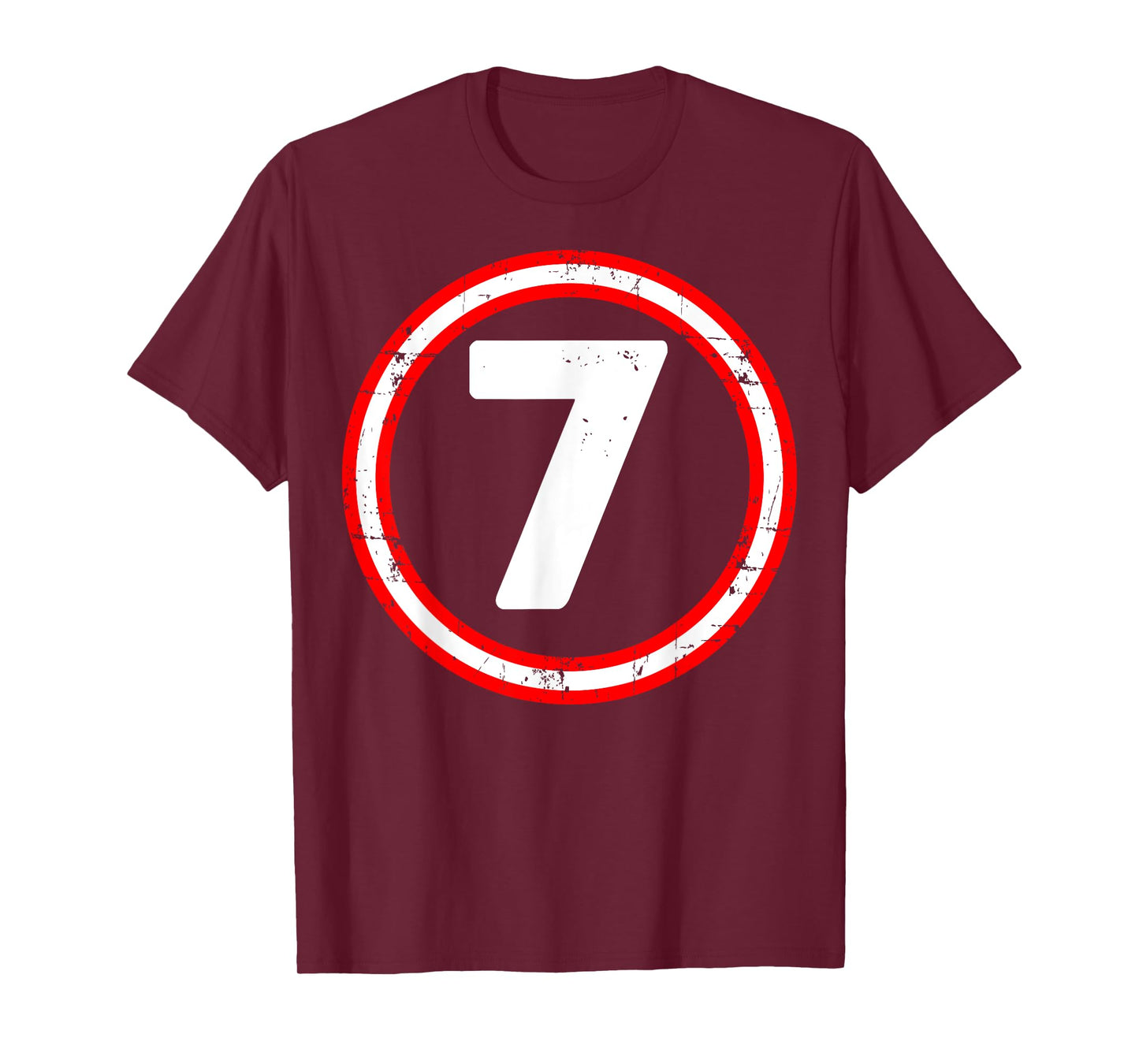 7th Birthday of Boy or Girl, 7 Years Old, Seven T-Shirt