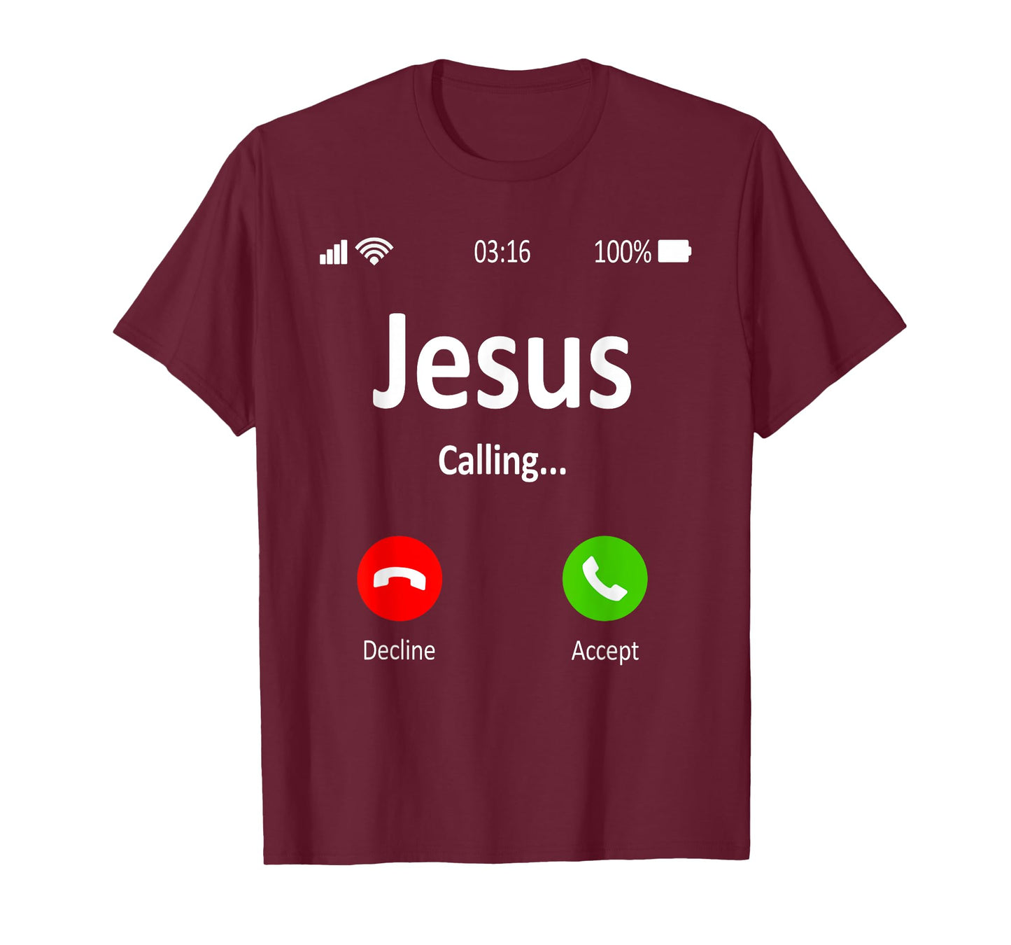 Jesus Is Calling Christian T-Shirt