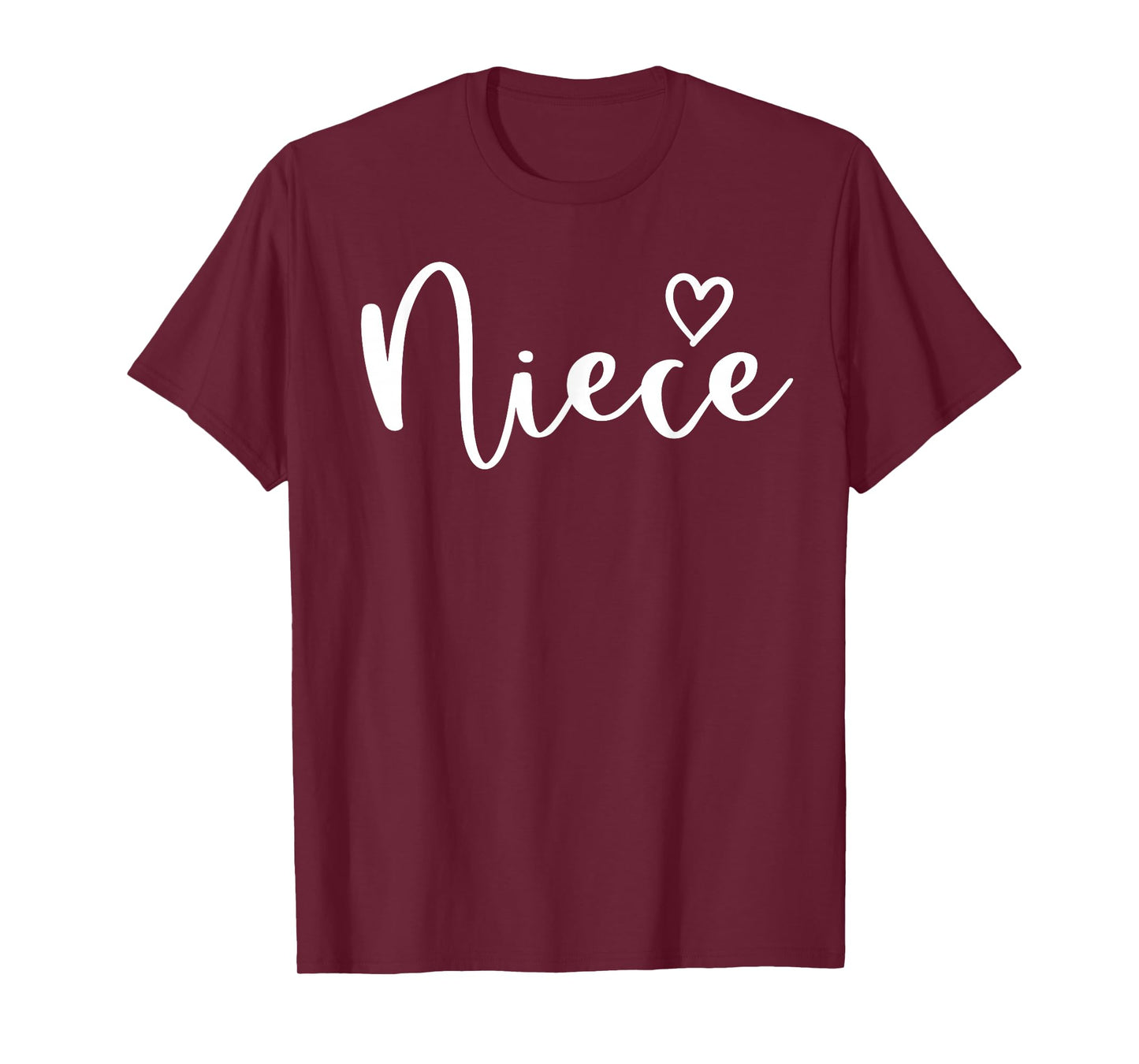 Niece Gifts For Women Heart Mother's Day Niece T-Shirt