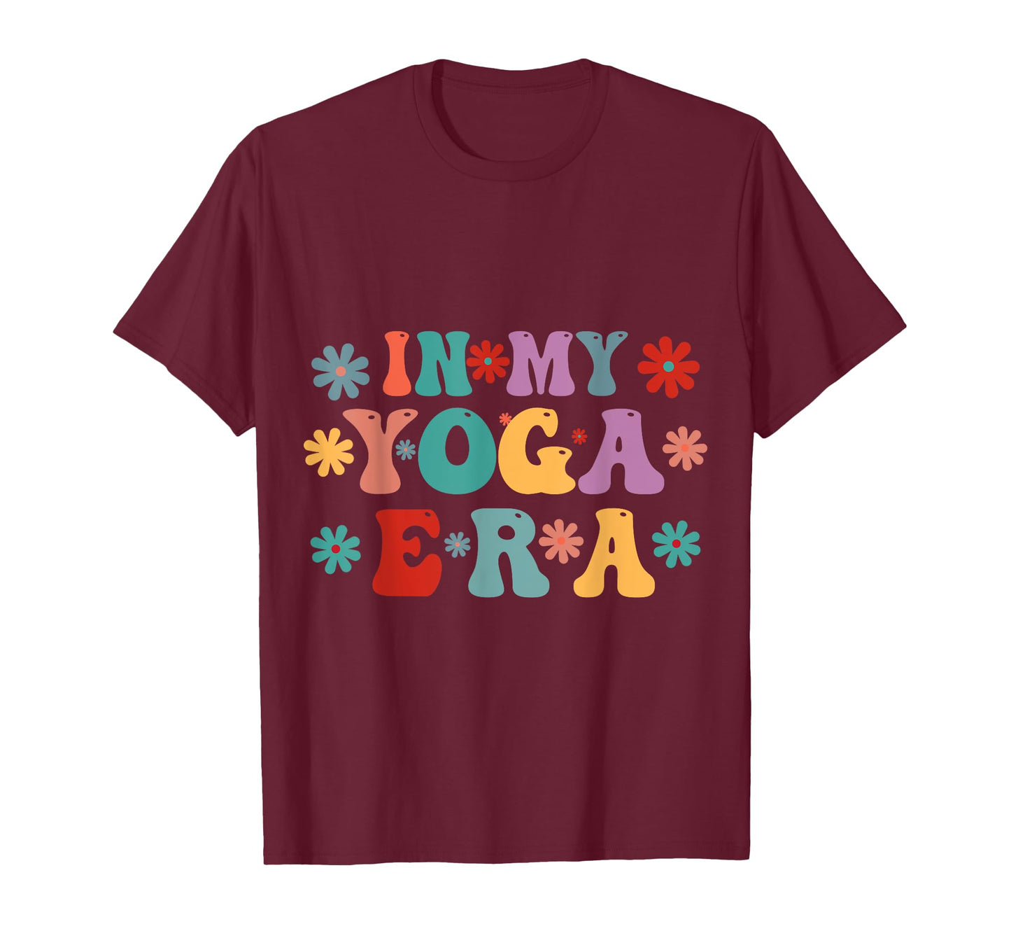 Retro Yoga Era, Yoga Era, Flower Yoga Era, In My Yoga Era T-Shirt
