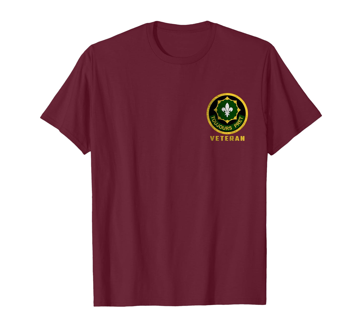 2nd Armored Cavalry Toujours Pret Veteran Papa Father Day T-Shirt