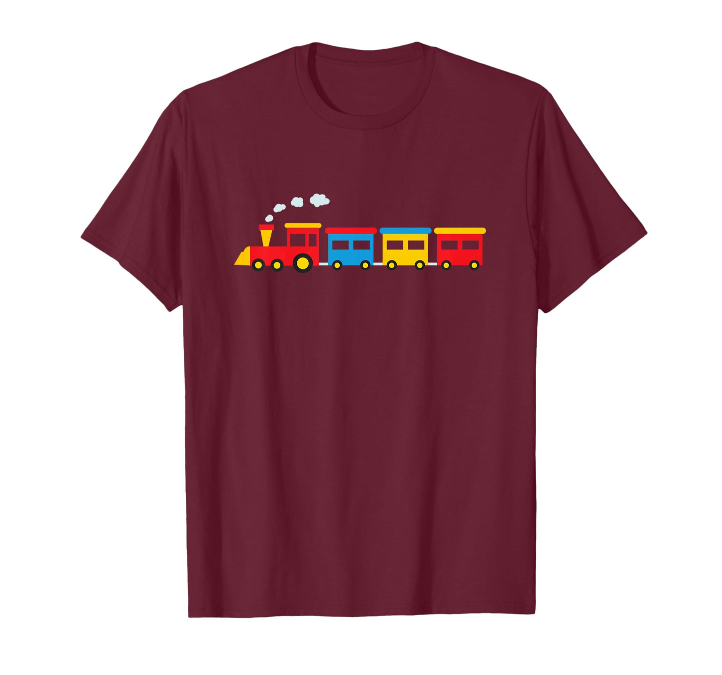 Kids Trains For Boys Steam Locomotive Train For Toddler Boys T-Shirt
