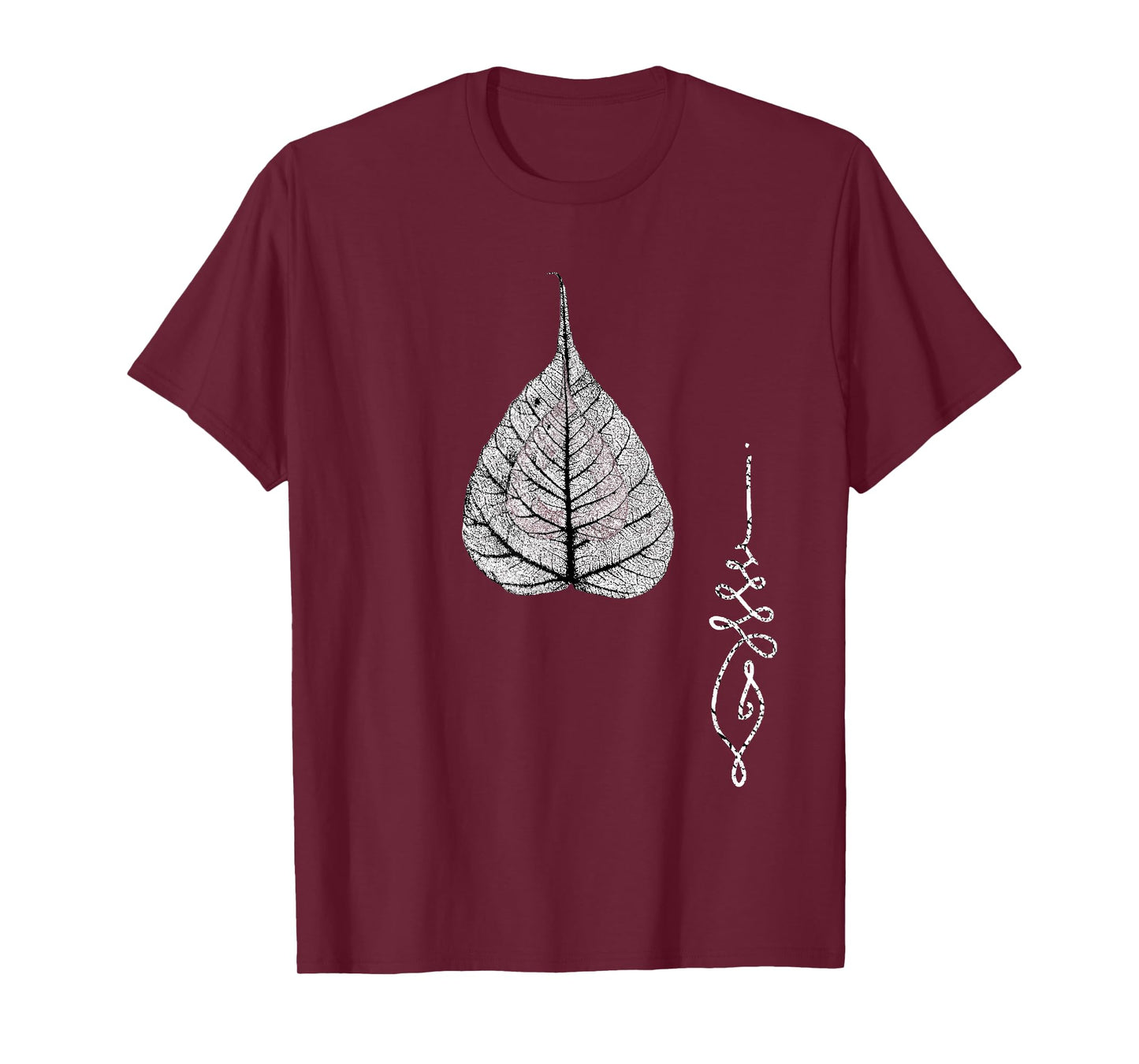 Buddha Bohemian Meditation T-Shirt Bodhi Leaf Unalome tshirt T-Shirt