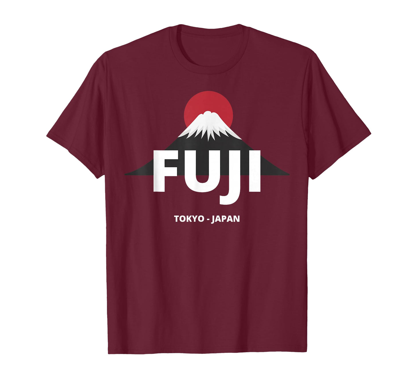 Retro Mount Fuji Japan Japanese Tradittional Mens Graphic T-Shirt