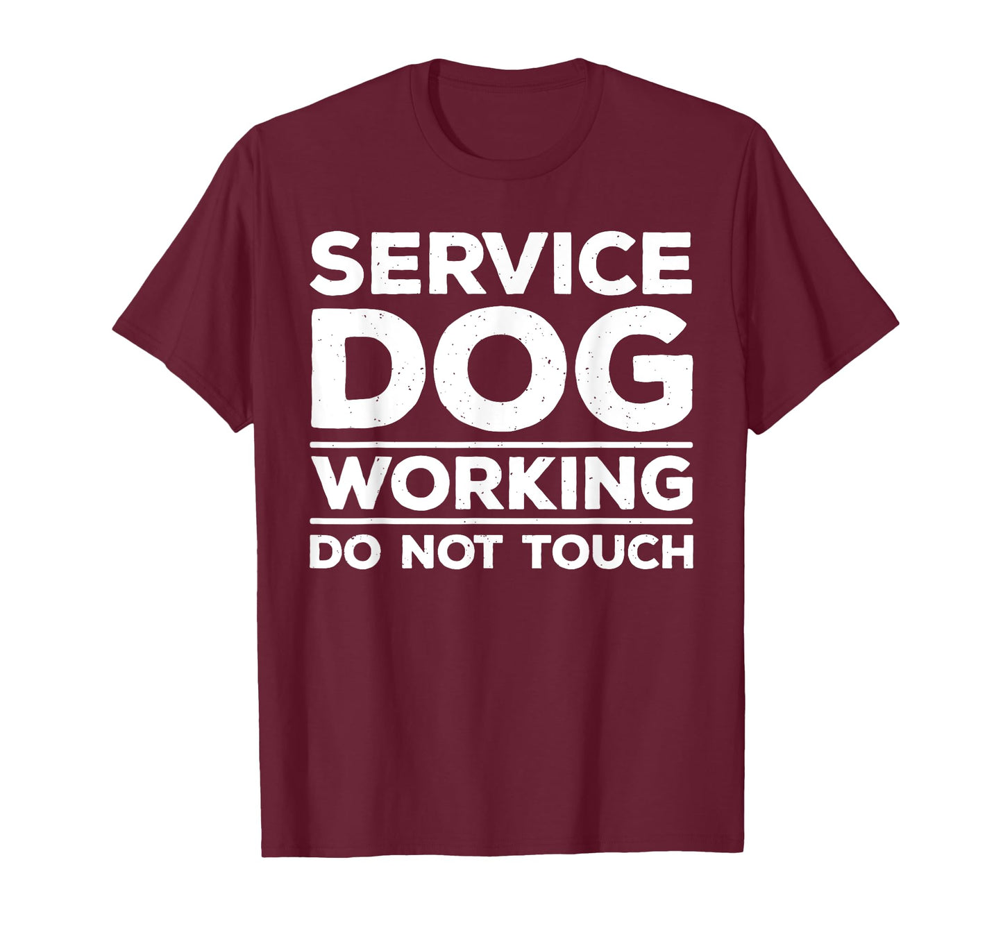 Funny Service Dog Design For Men Women Service Dog Trainer T-Shirt