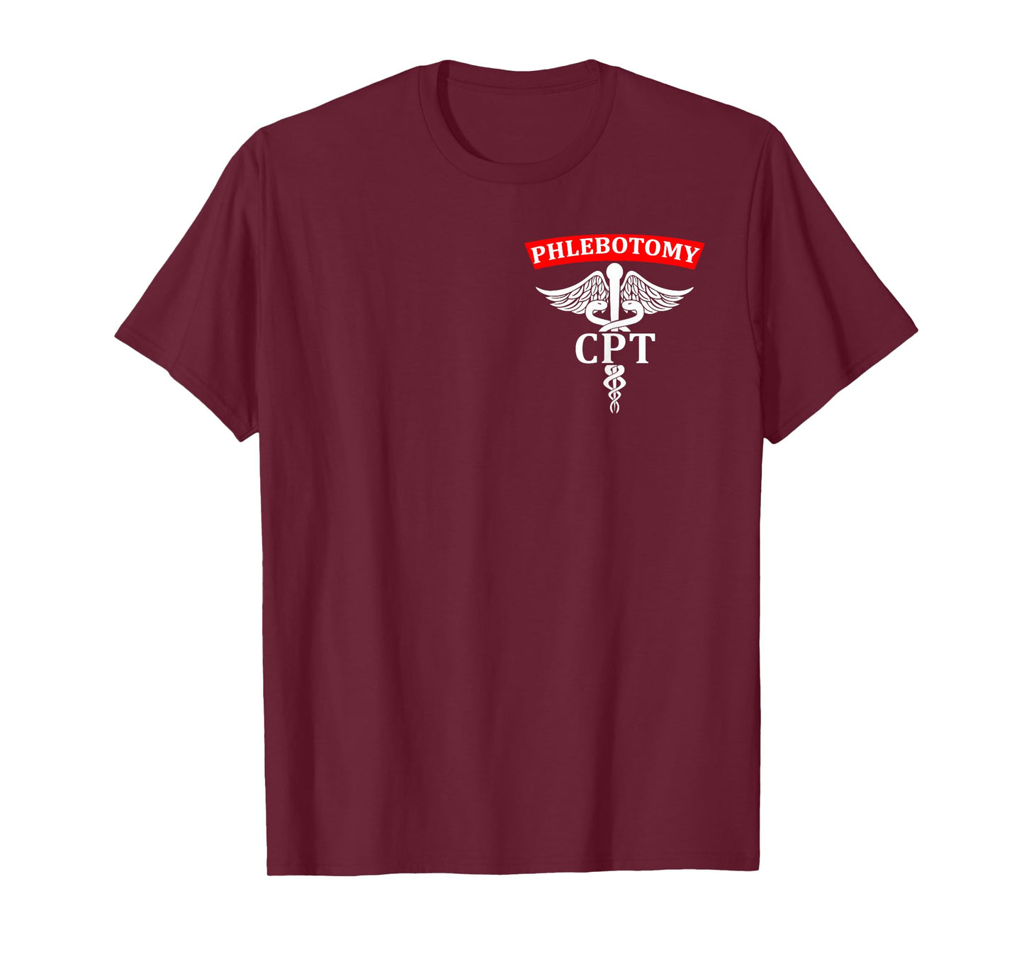 Phlebotomist CPT Certified Phlebotomy Technician Symbol Logo T-Shirt