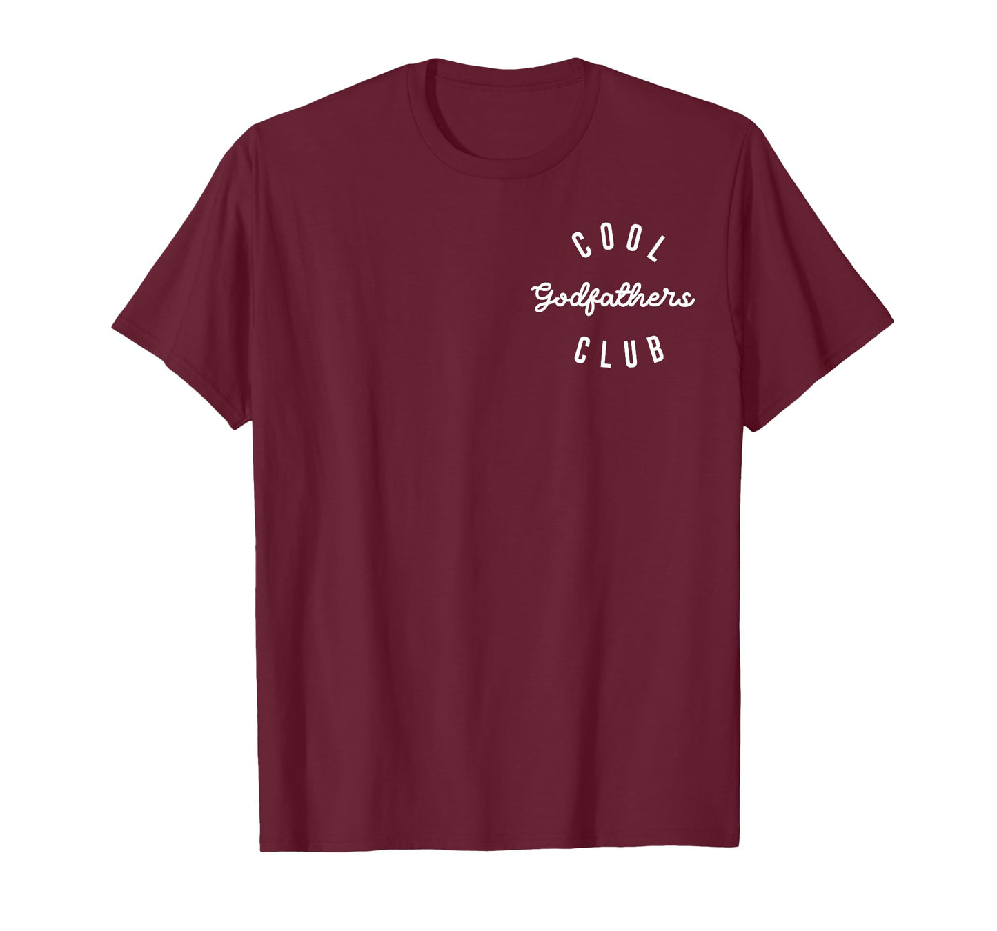 Mens Cool Godfathers Club, Pregnancy Announcement Cool Pop T-Shirt