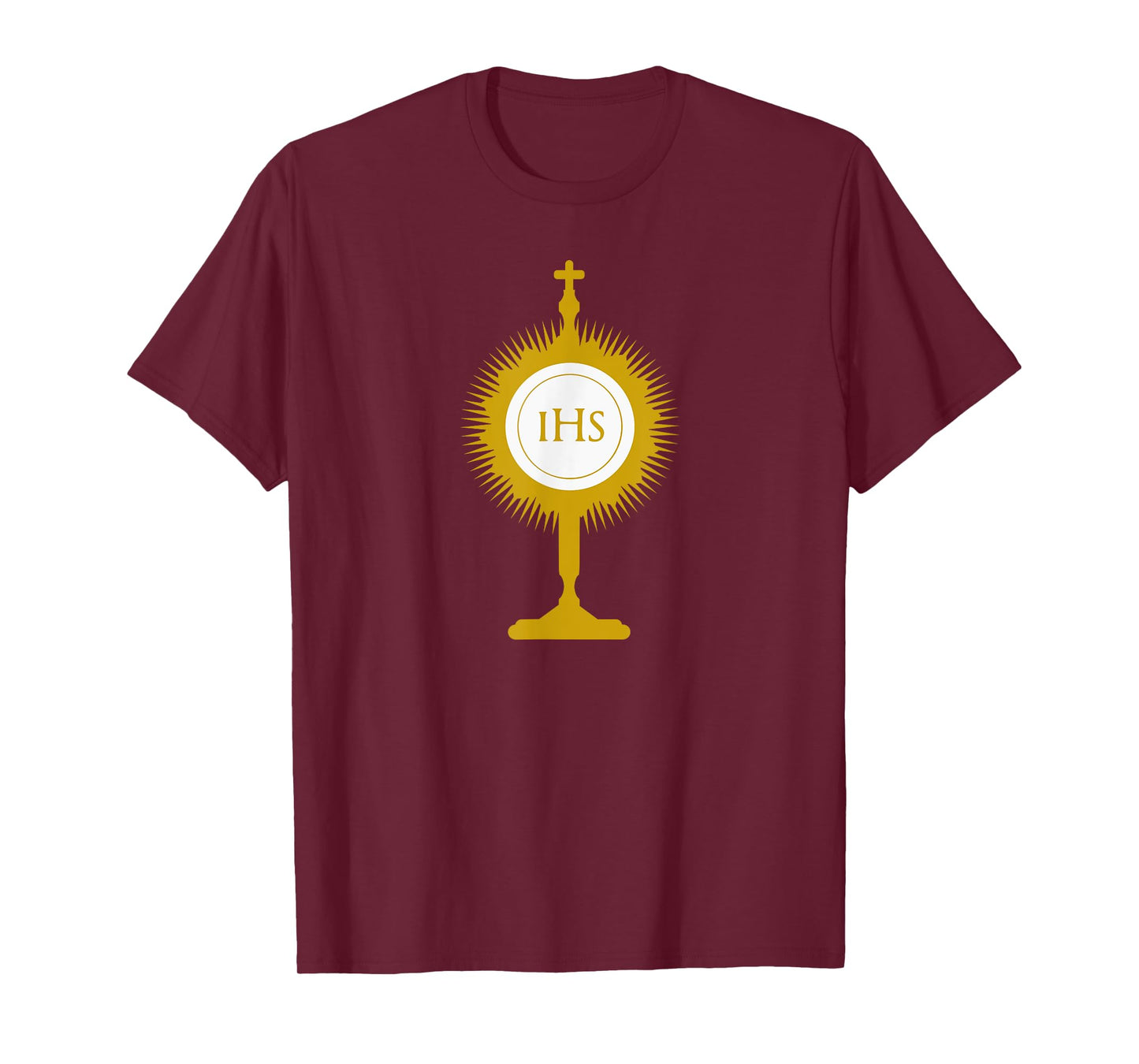 Catholic Blessed Sacrament Monstrance Eucharistic Adoration T-Shirt