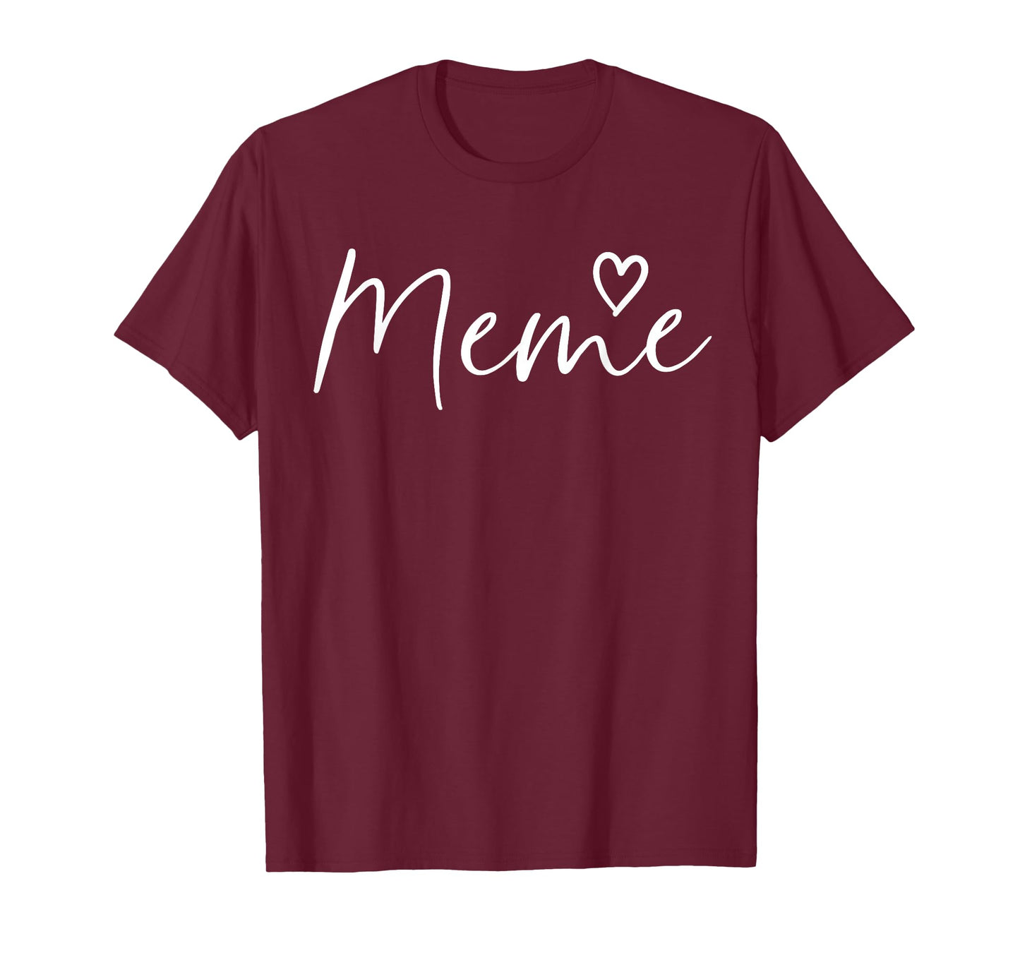 Meme Gifts For Women Grandma Heart Mother's Day Meme T-Shirt