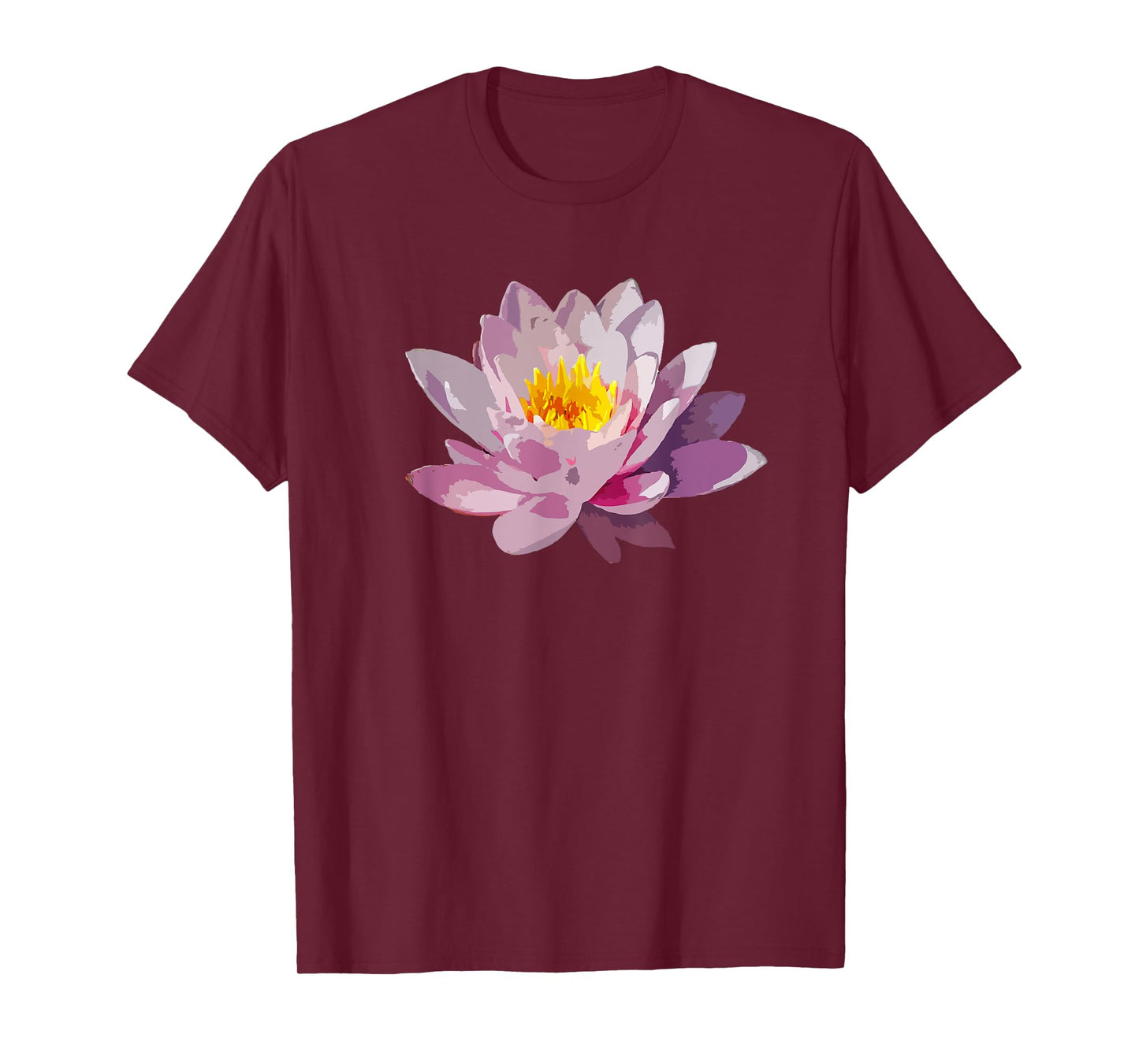 Flower Water Lily Pink Gardener Feminine Yoga Lotus Gift T-Shirt