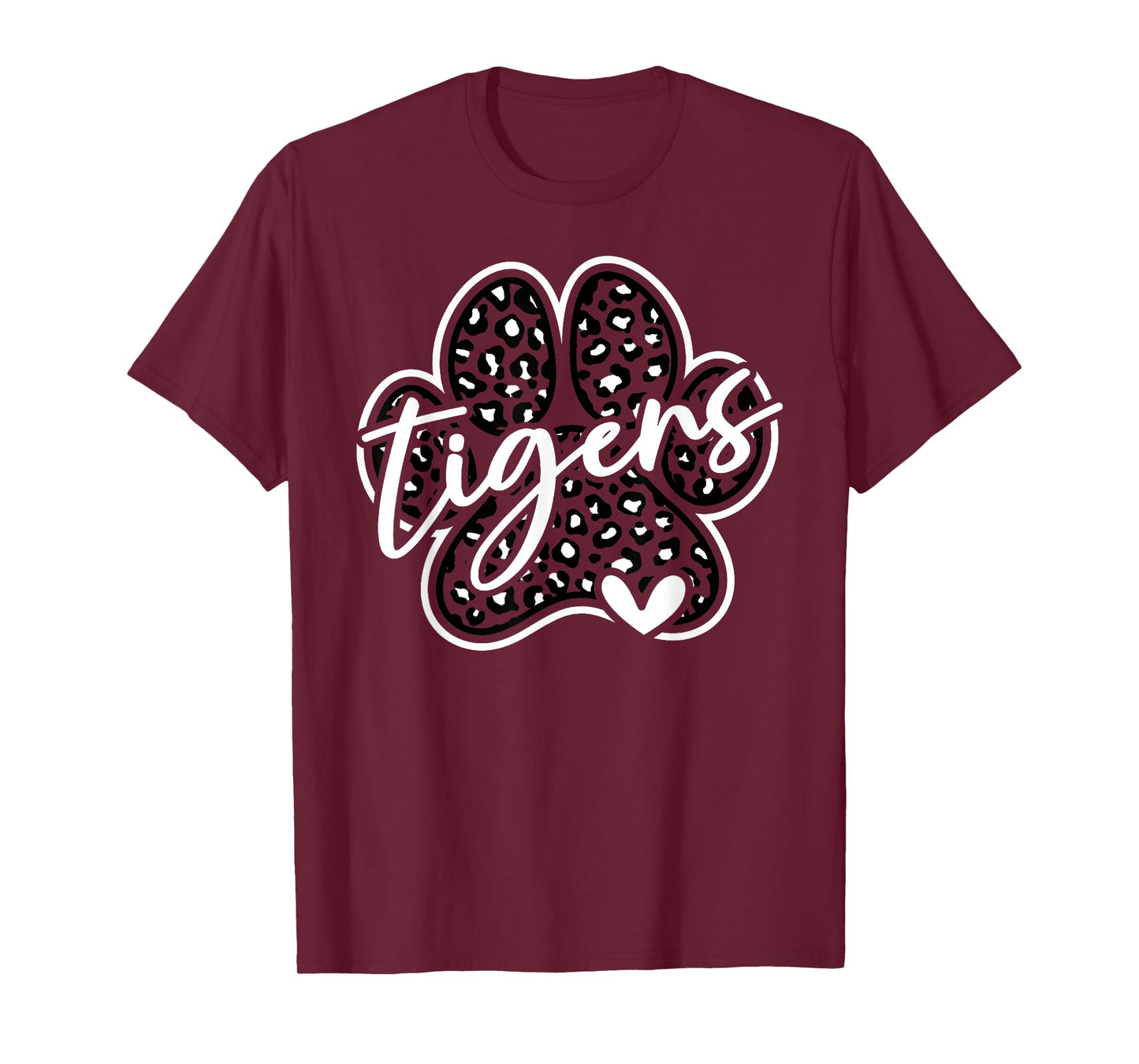 Vintage Tigers School Spirit Team Pride Back To School T-Shirt